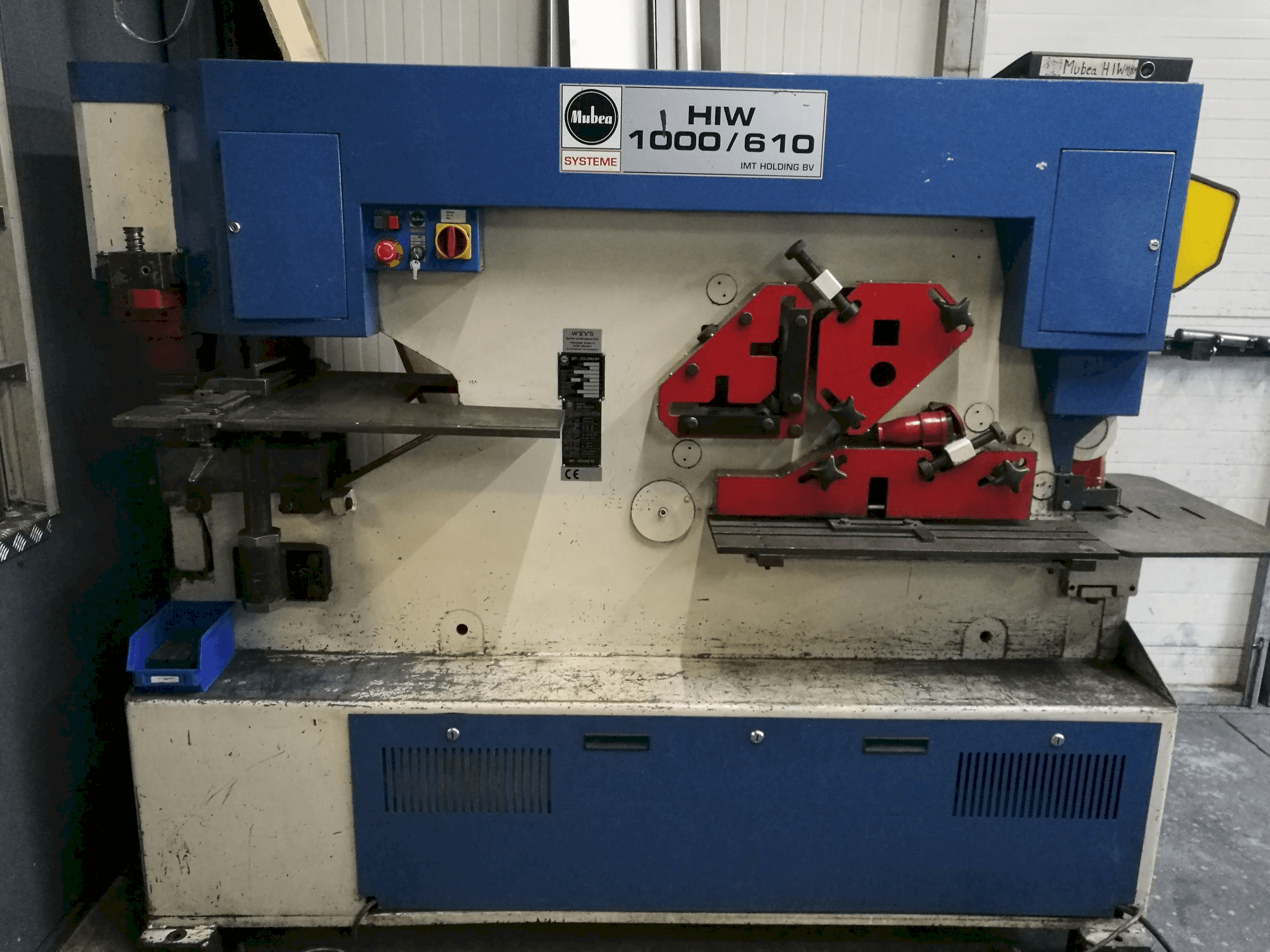 Masina Mubea HIW 1000/610 eestvaade