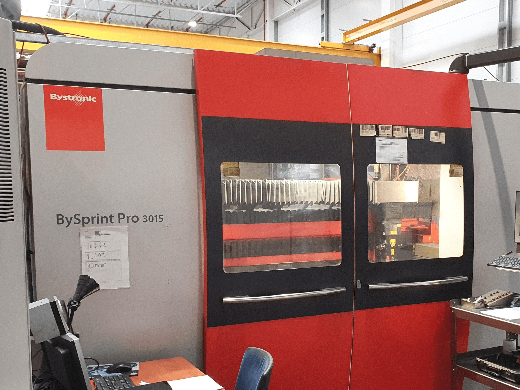 Masina Bystronic BySprint Pro 3015 eestvaade