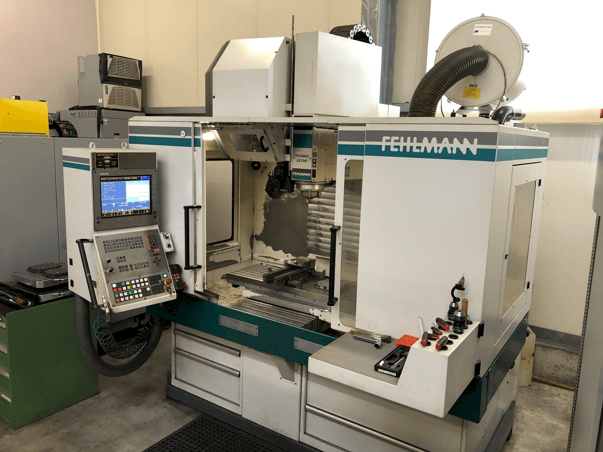 Masina FEHLMANN PICOMAX 82 CNC eestvaade