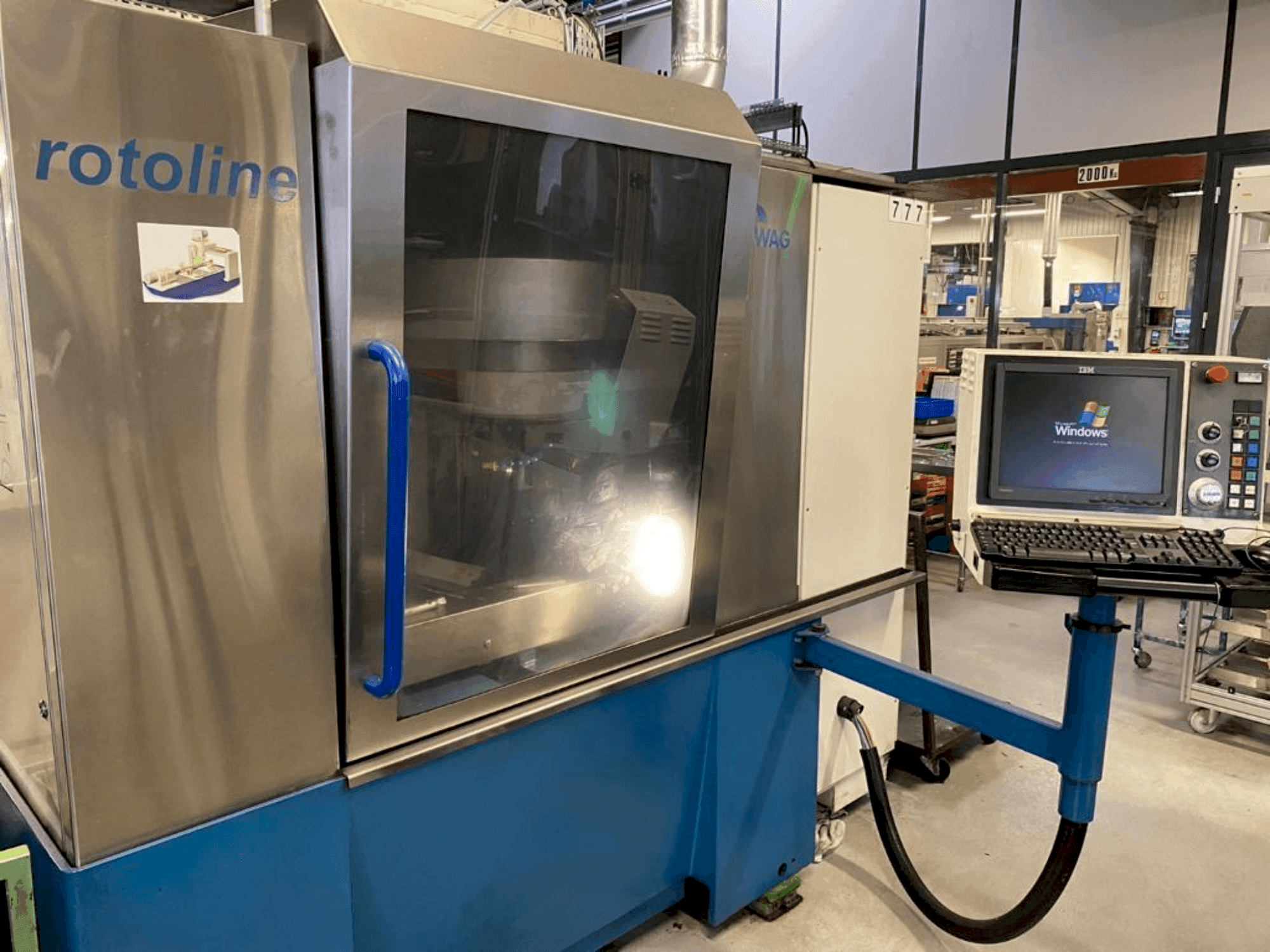 Masina EWAG ROTOLINE 6X eestvaade