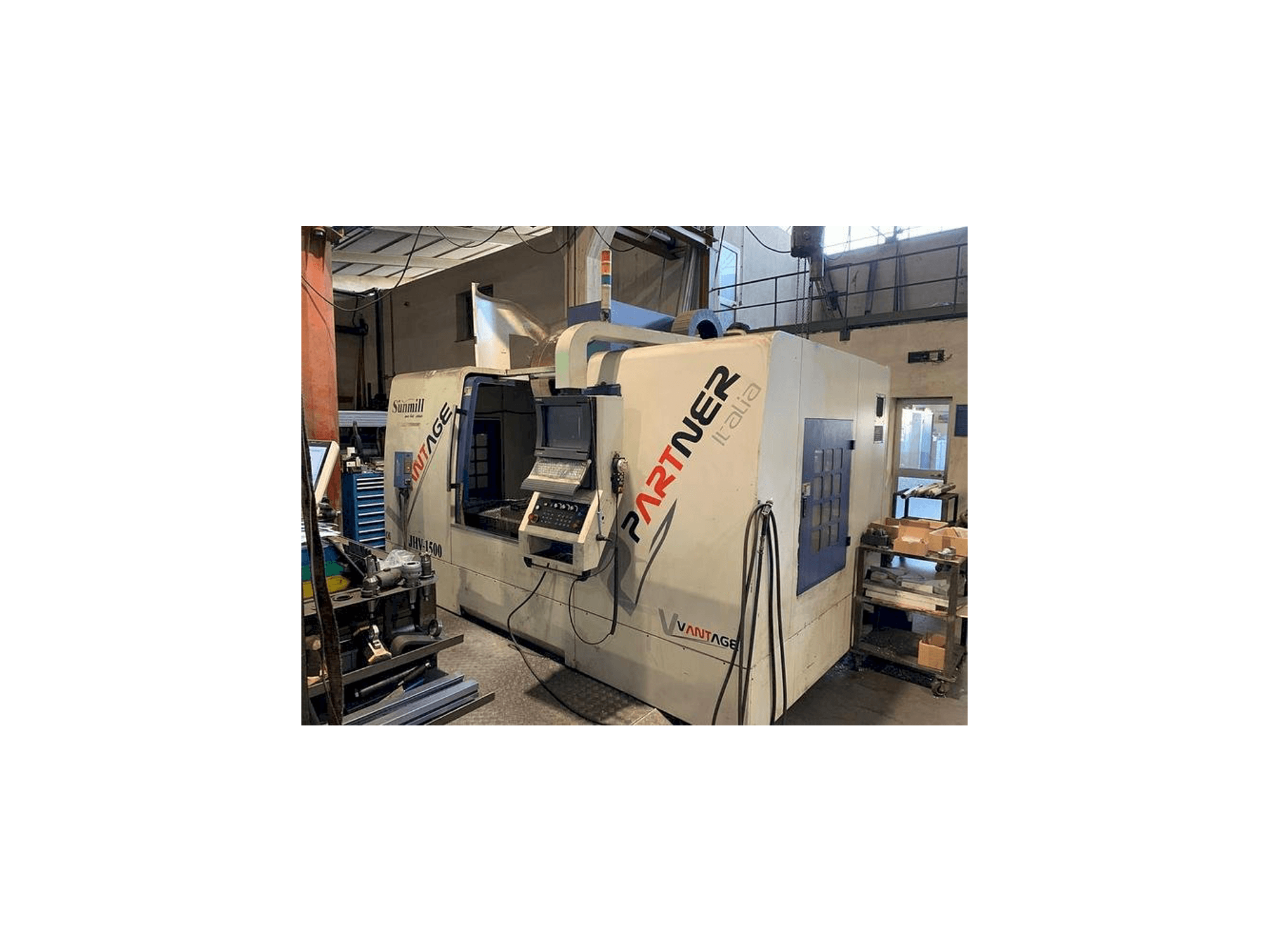 Masina SUNMILL PARTNER VANTAGE JHV-1500 eestvaade