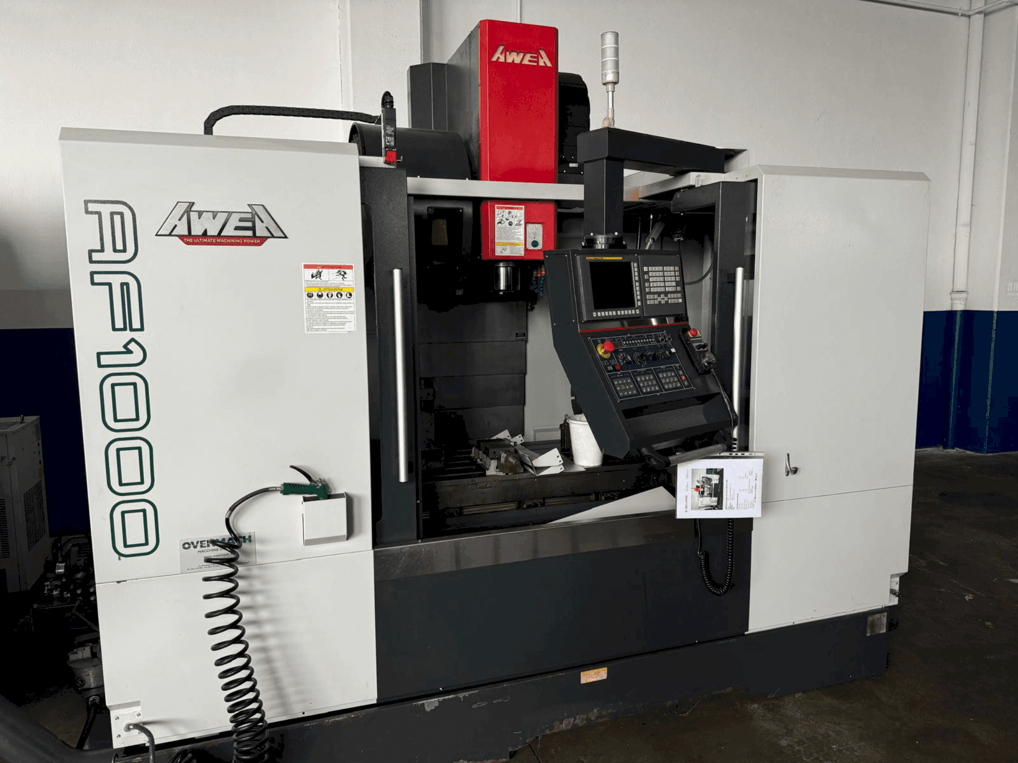 Masina AWEA AF-1000 eestvaade