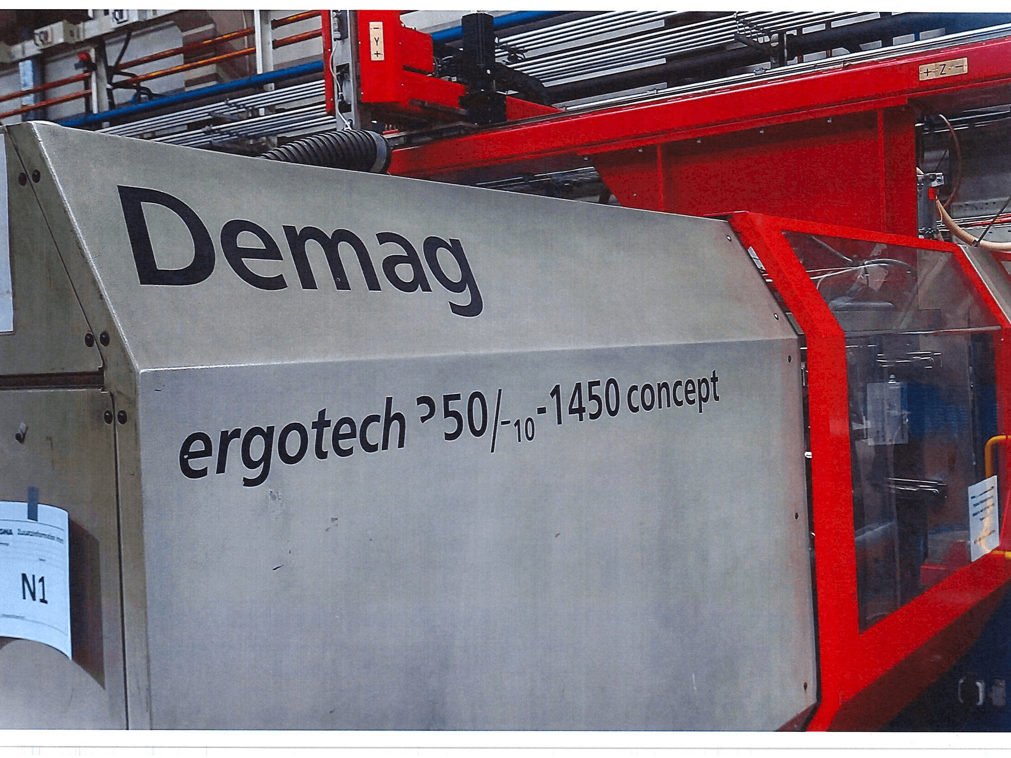 Masina DEMAG ergotech 350/710-1450 concept eestvaade
