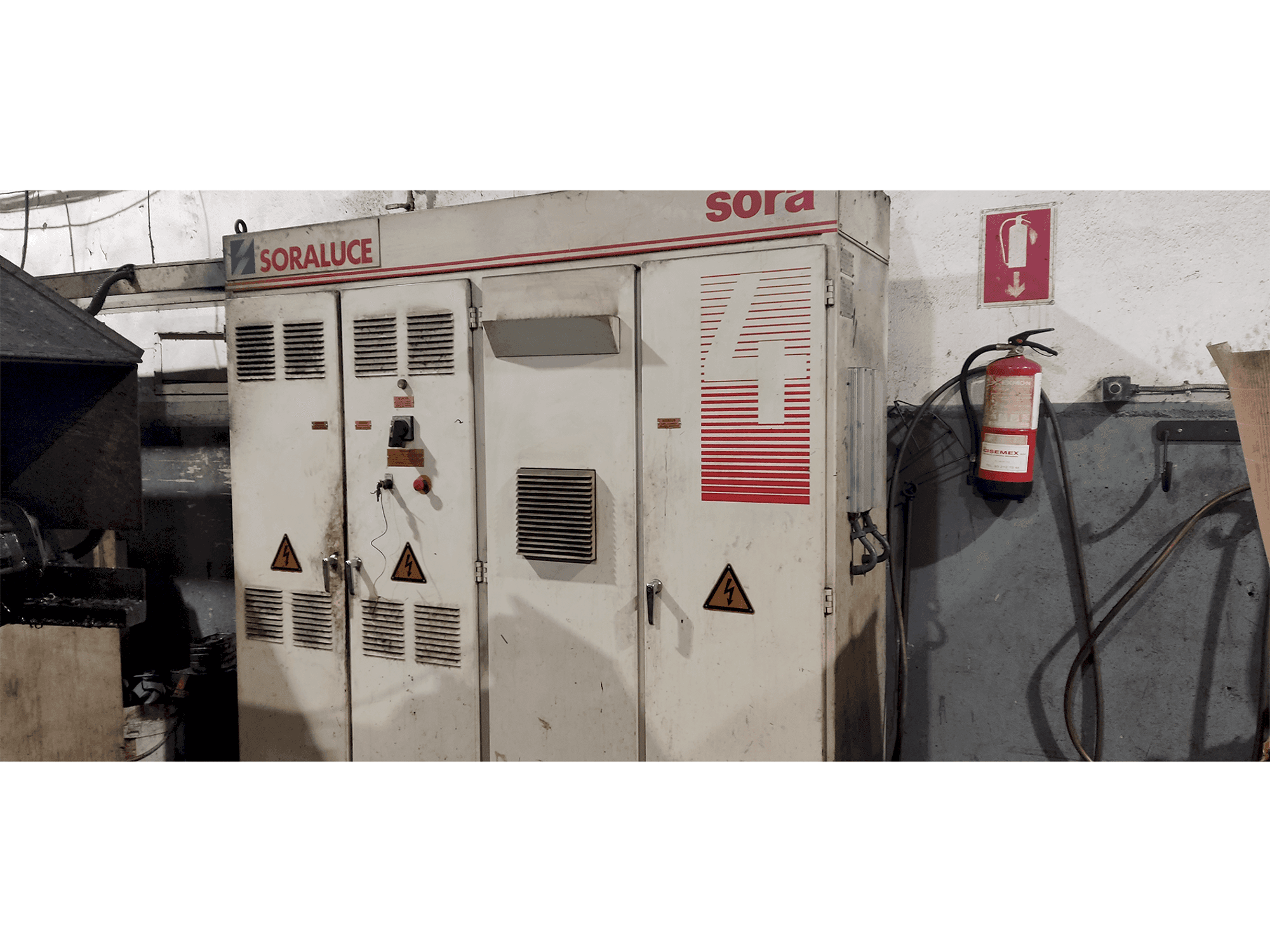 Masina Soraluce SORA 4 eestvaade