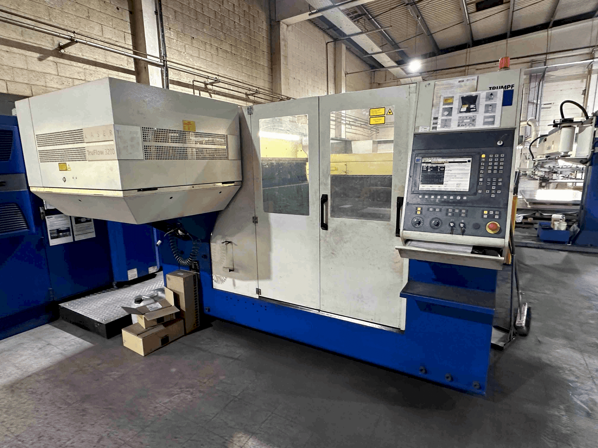 Masina TRUMPF Trulaser 3030 eestvaade