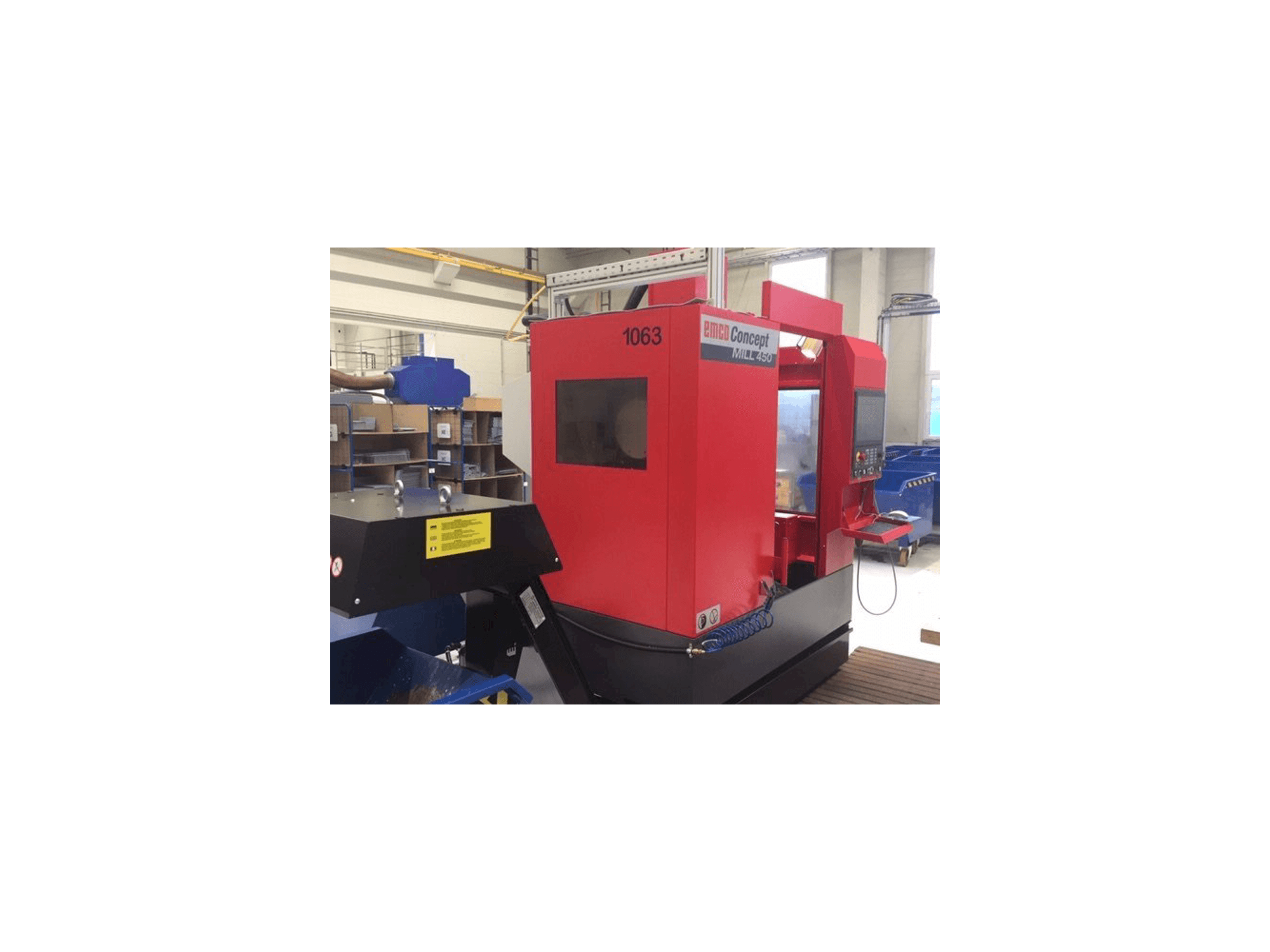 Masina EMCO Concept Mill 450 eestvaade