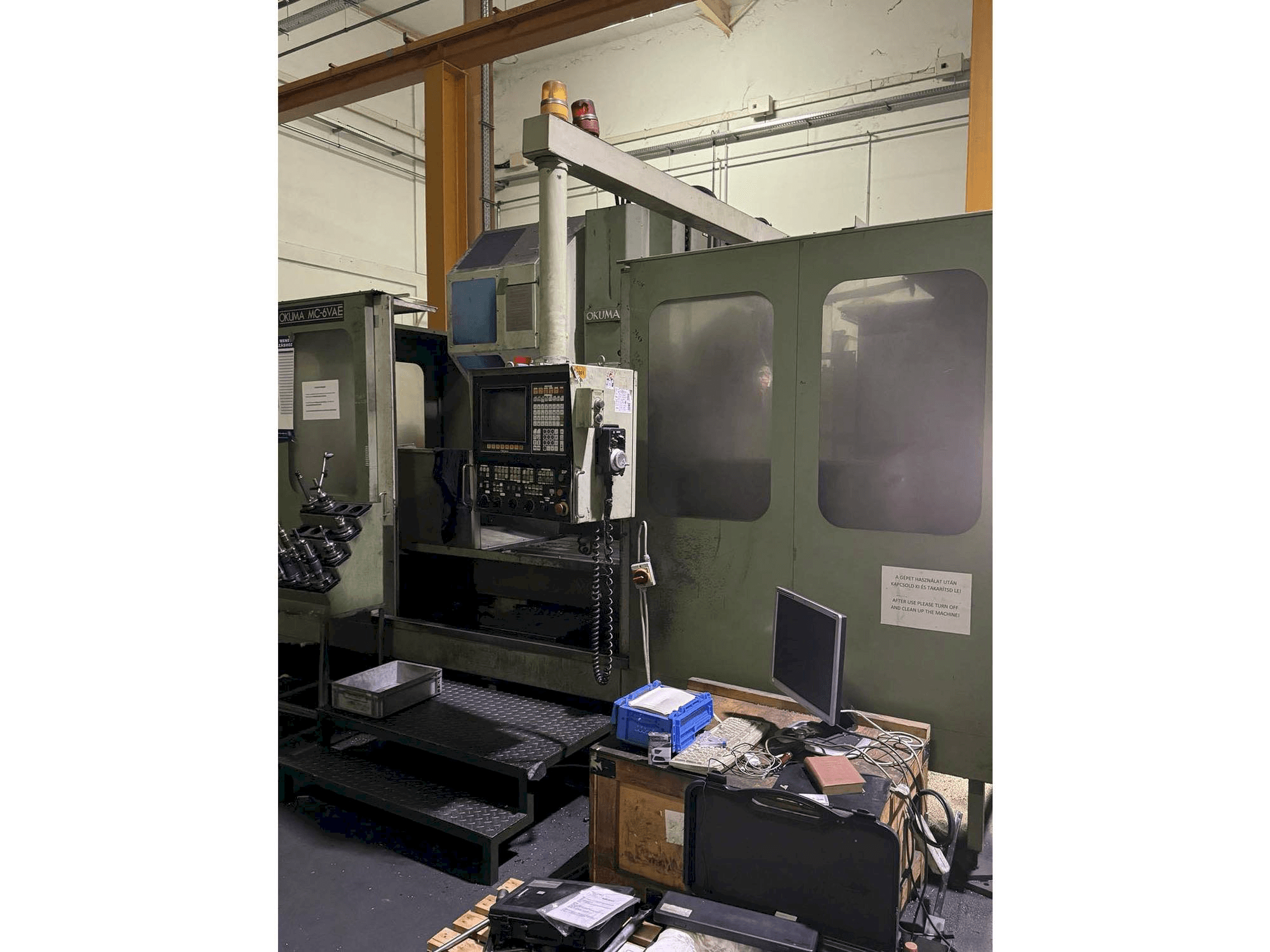 Masina Okuma MC - 6VAE eestvaade