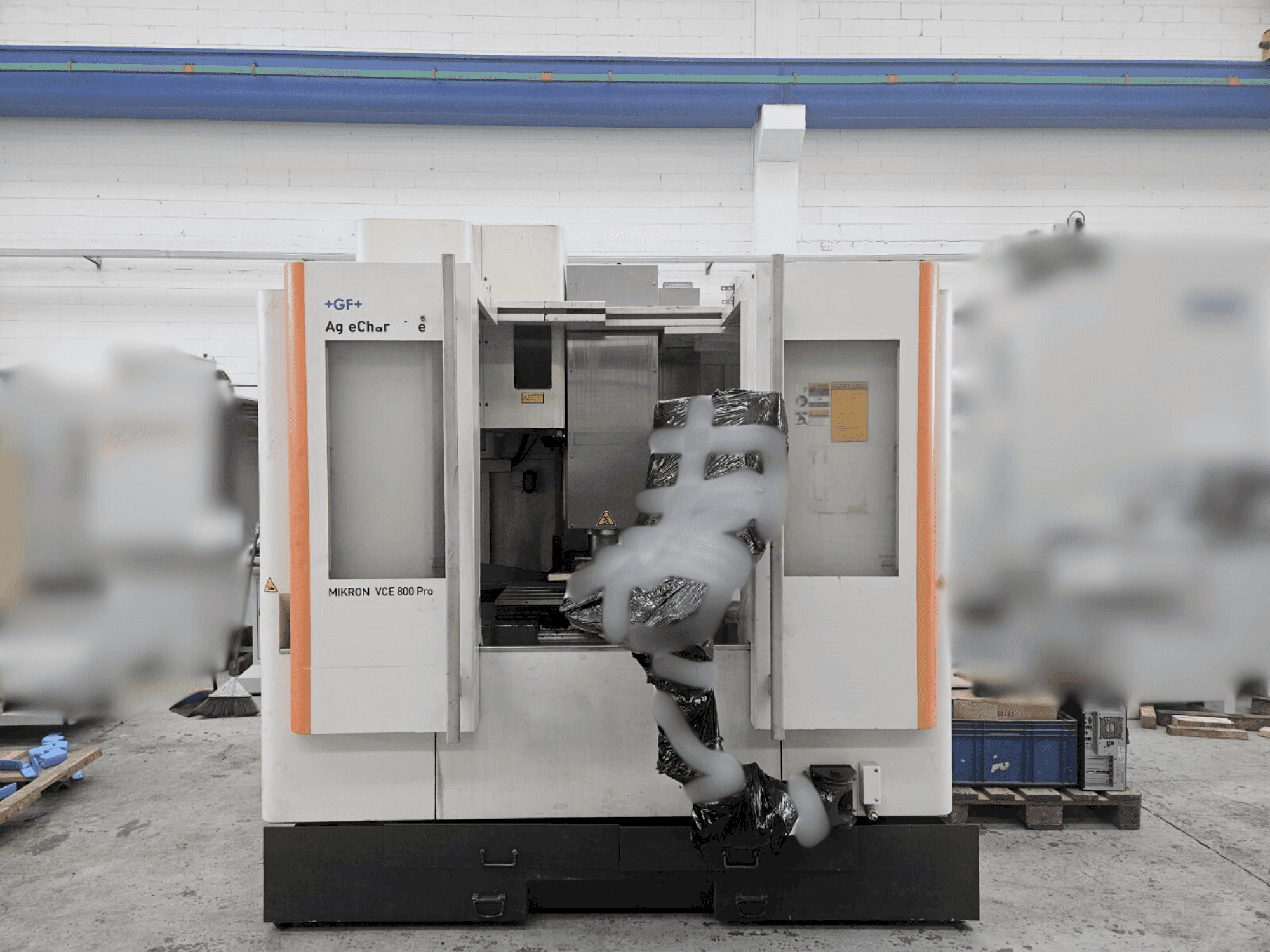 Masina +GF+ AGIE CHARMILLES VCE 800 PRO eestvaade