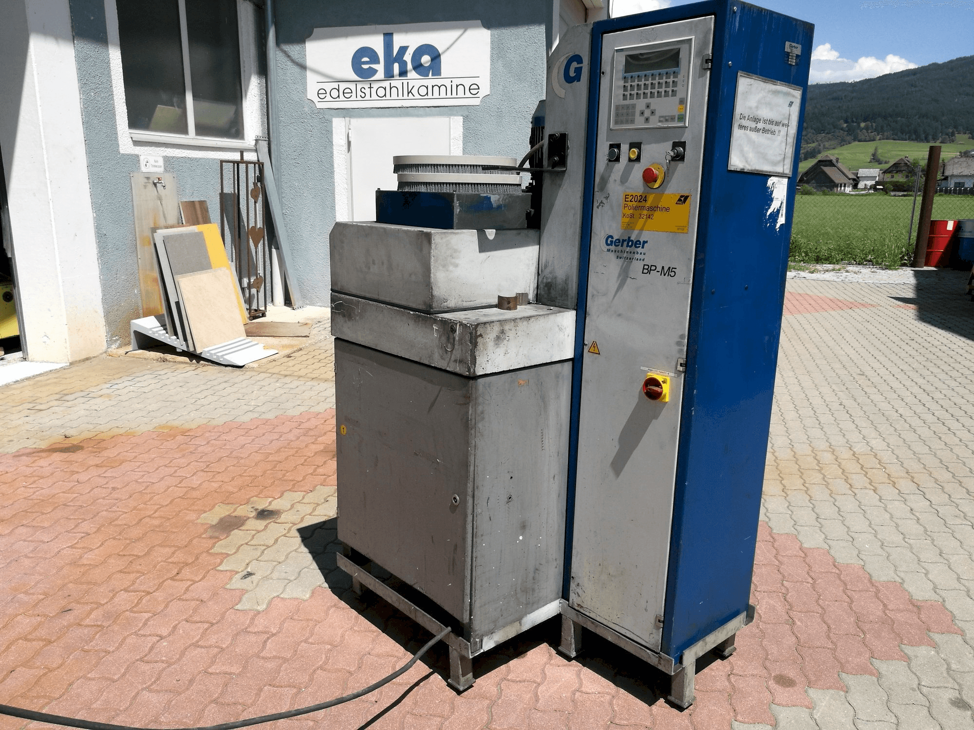 Masina Gerber BP-M5 eestvaade