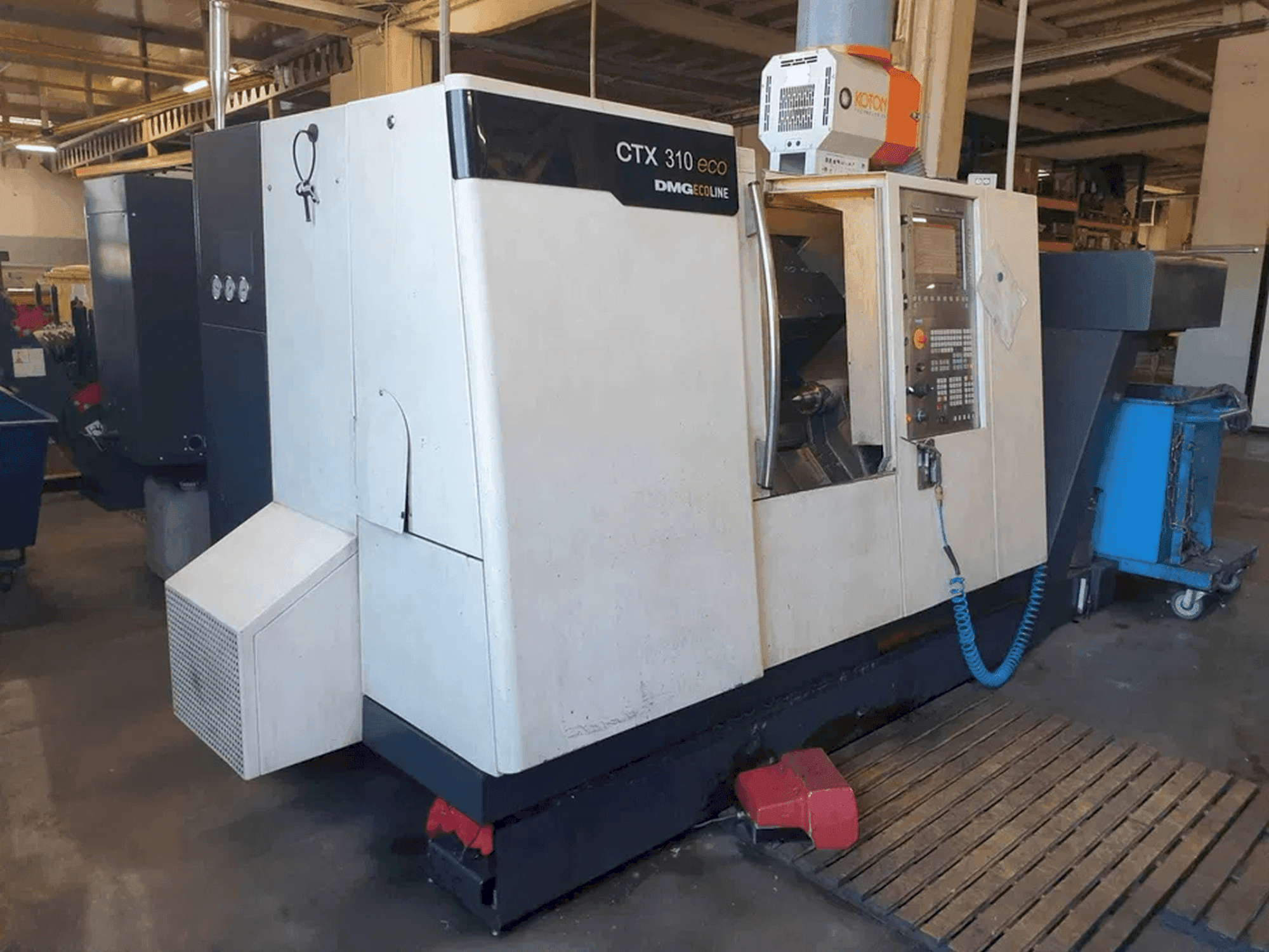 Masina DMG CTX 310 eco eestvaade