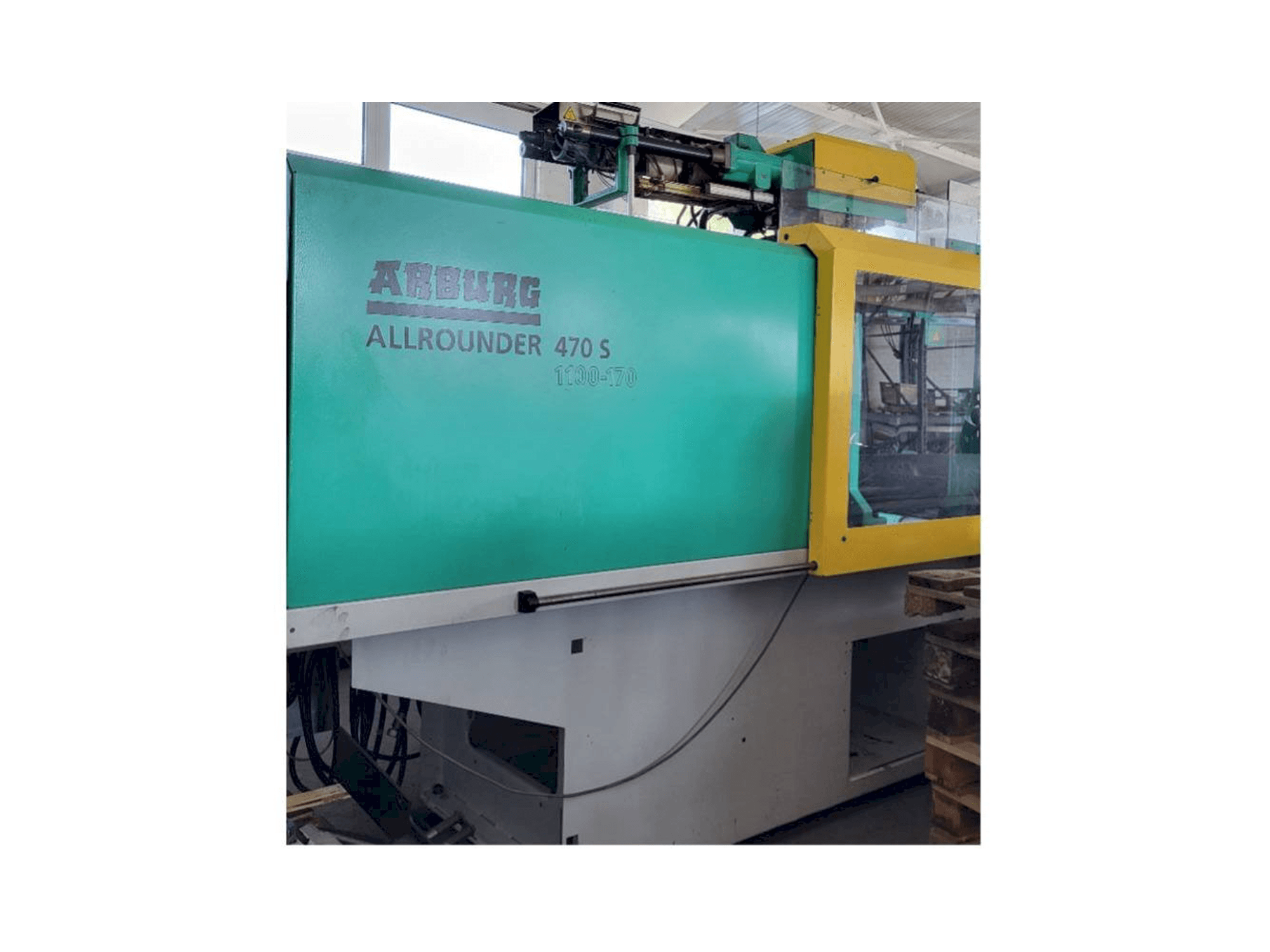 Masina Arburg Allrounder 470S 1100 - 170/170 eestvaade