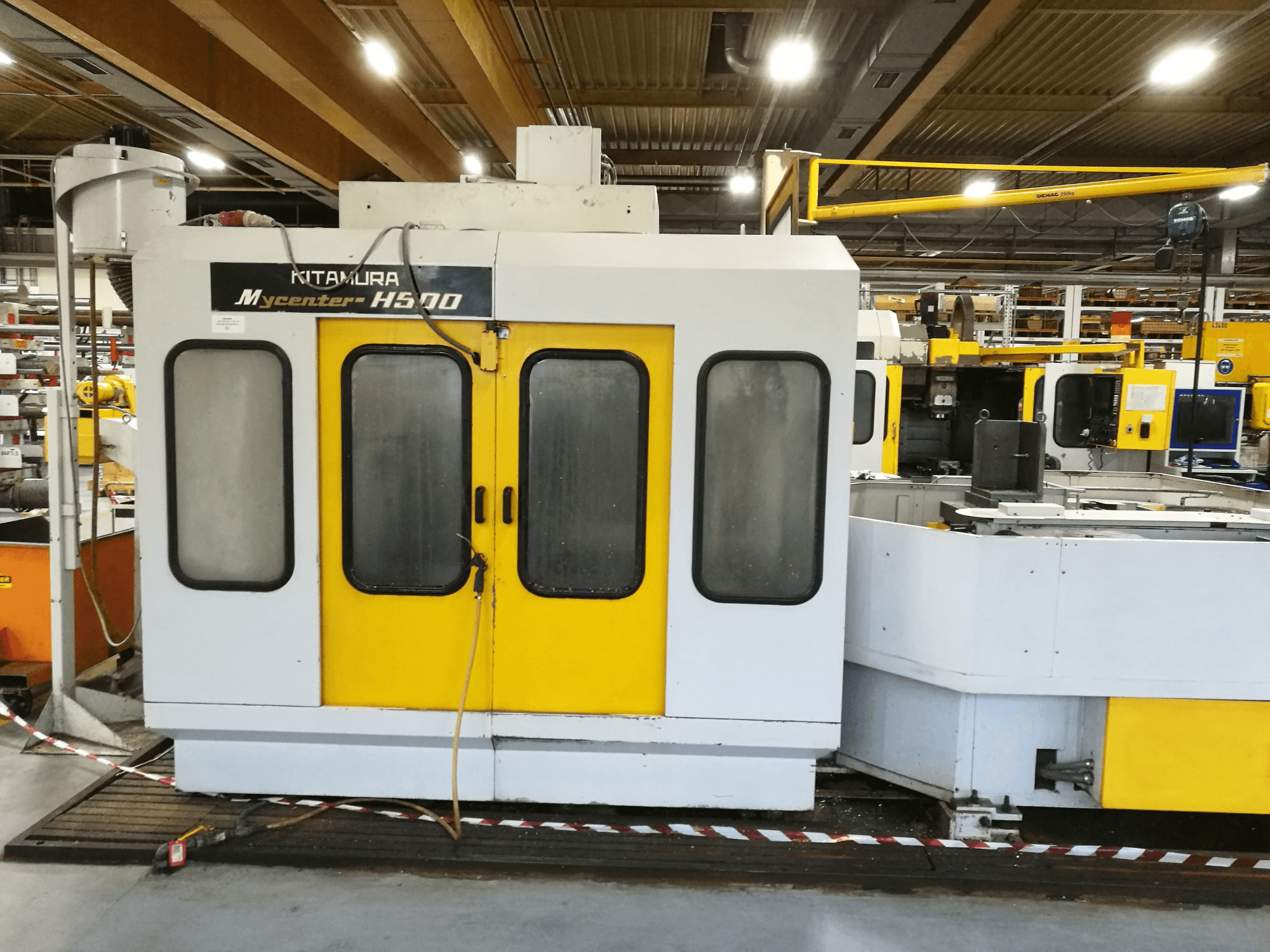 Masina Kitamura Mycenter H500 eestvaade