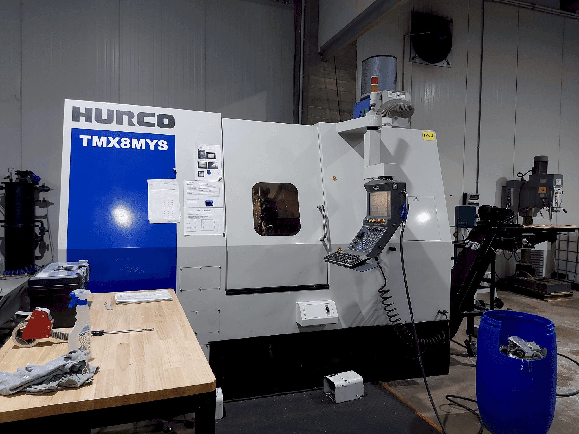 Masina Hurco TMX 8MYS eestvaade