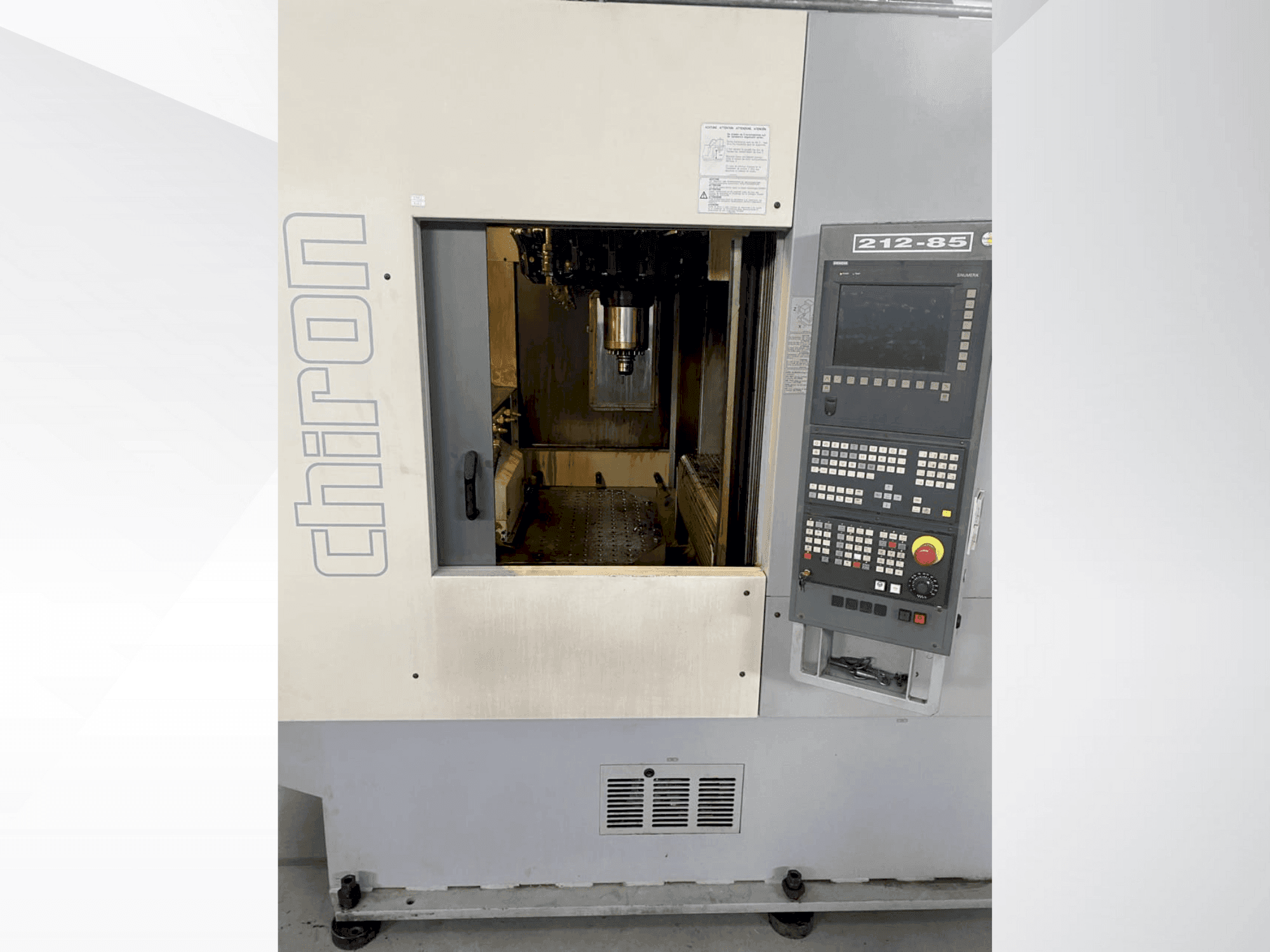 Masina CHIRON DZ 18 W eestvaade