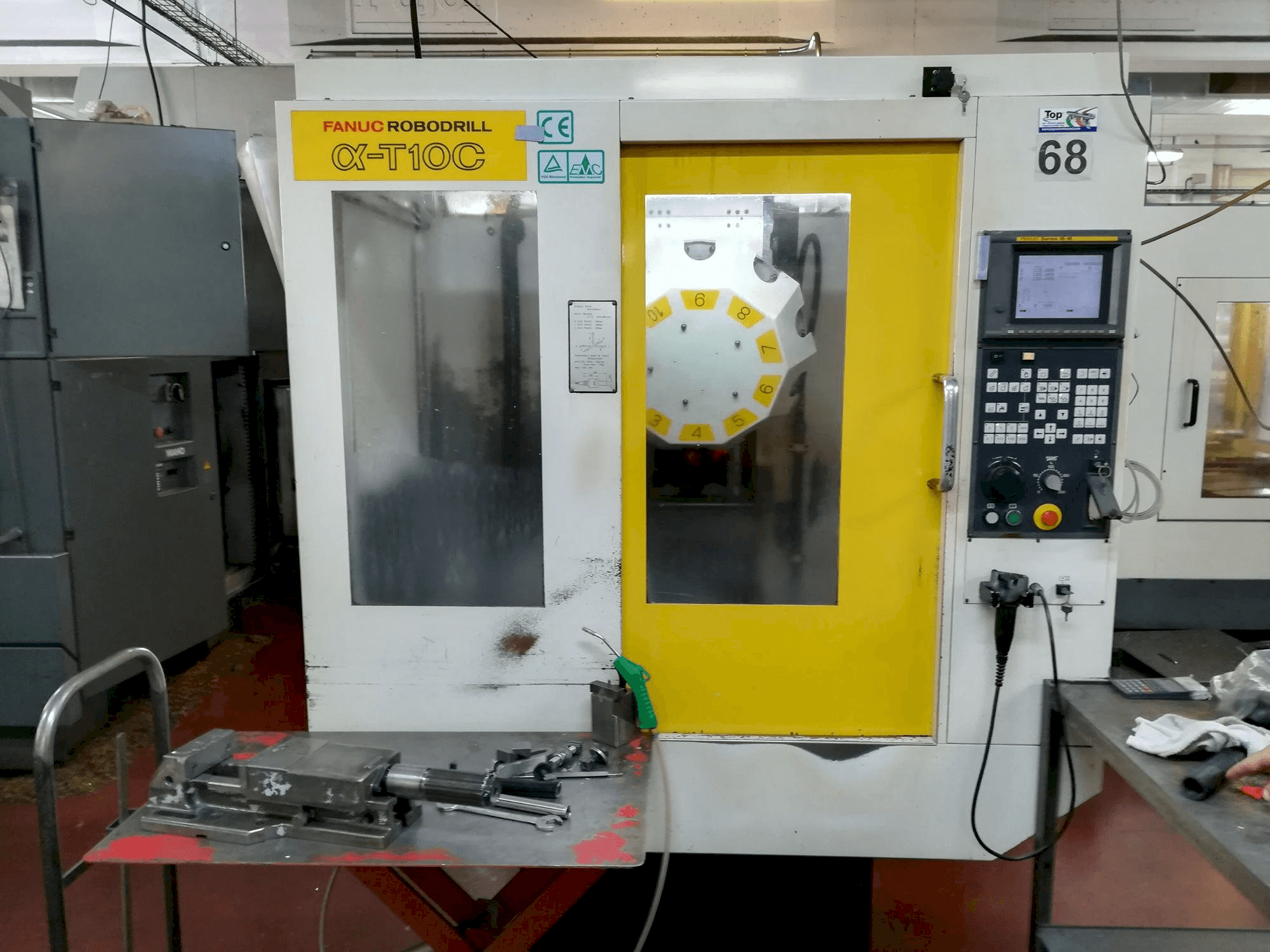 Masina FANUC Robodrill alpha-T 10 C eestvaade