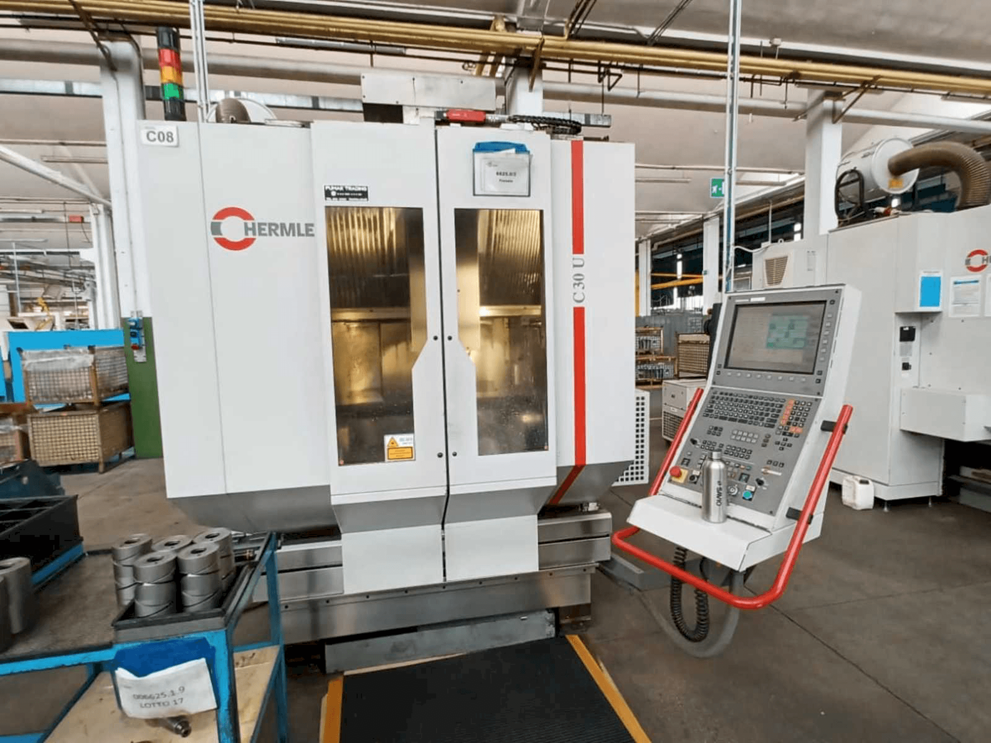 Masina HERMLE C30U eestvaade