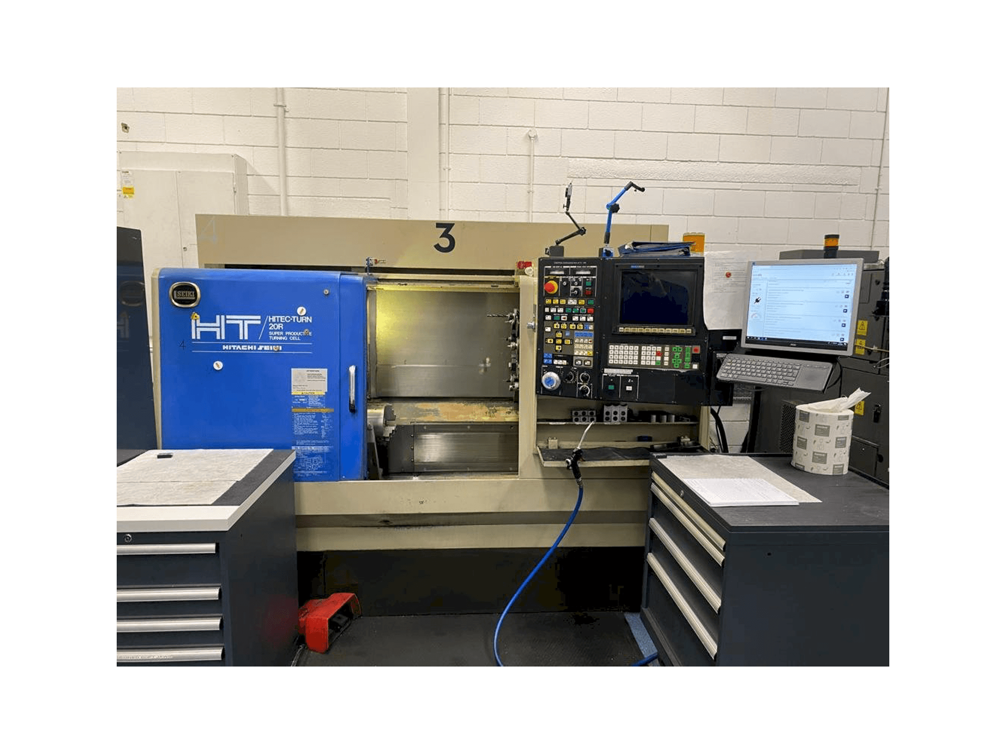 Masina HITACHI SEIKI Hi Tech 20R eestvaade