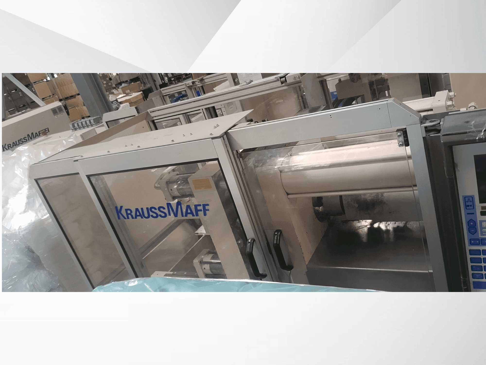 Masina Krauss Maffei 340 c2/80 eestvaade