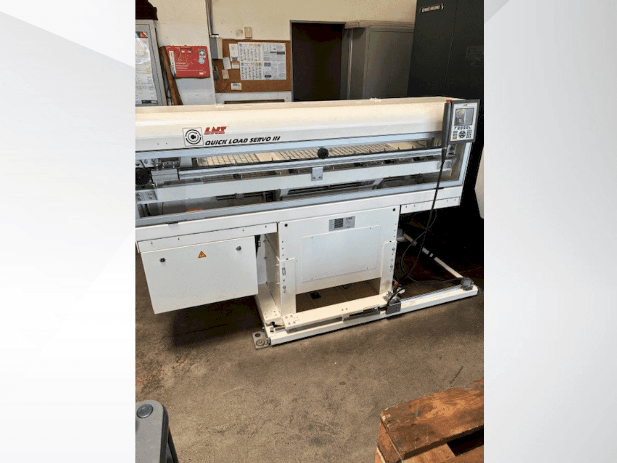 Masina LNS Quick Load Servo 3 eestvaade