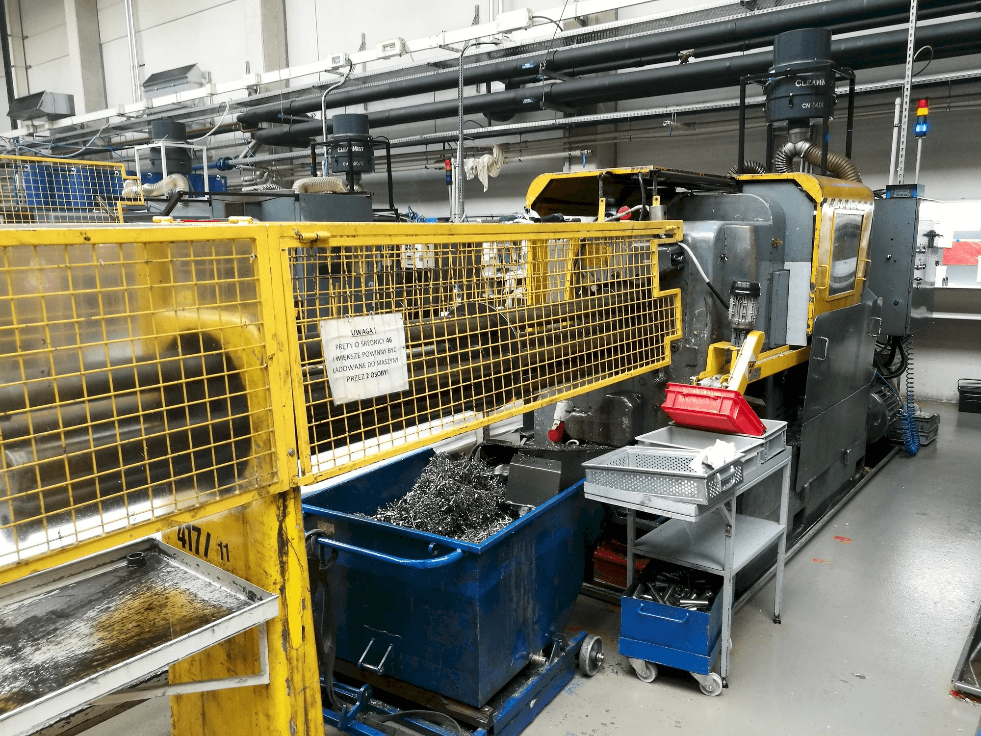 Masina Wickman 1 3/8"-6 eestvaade