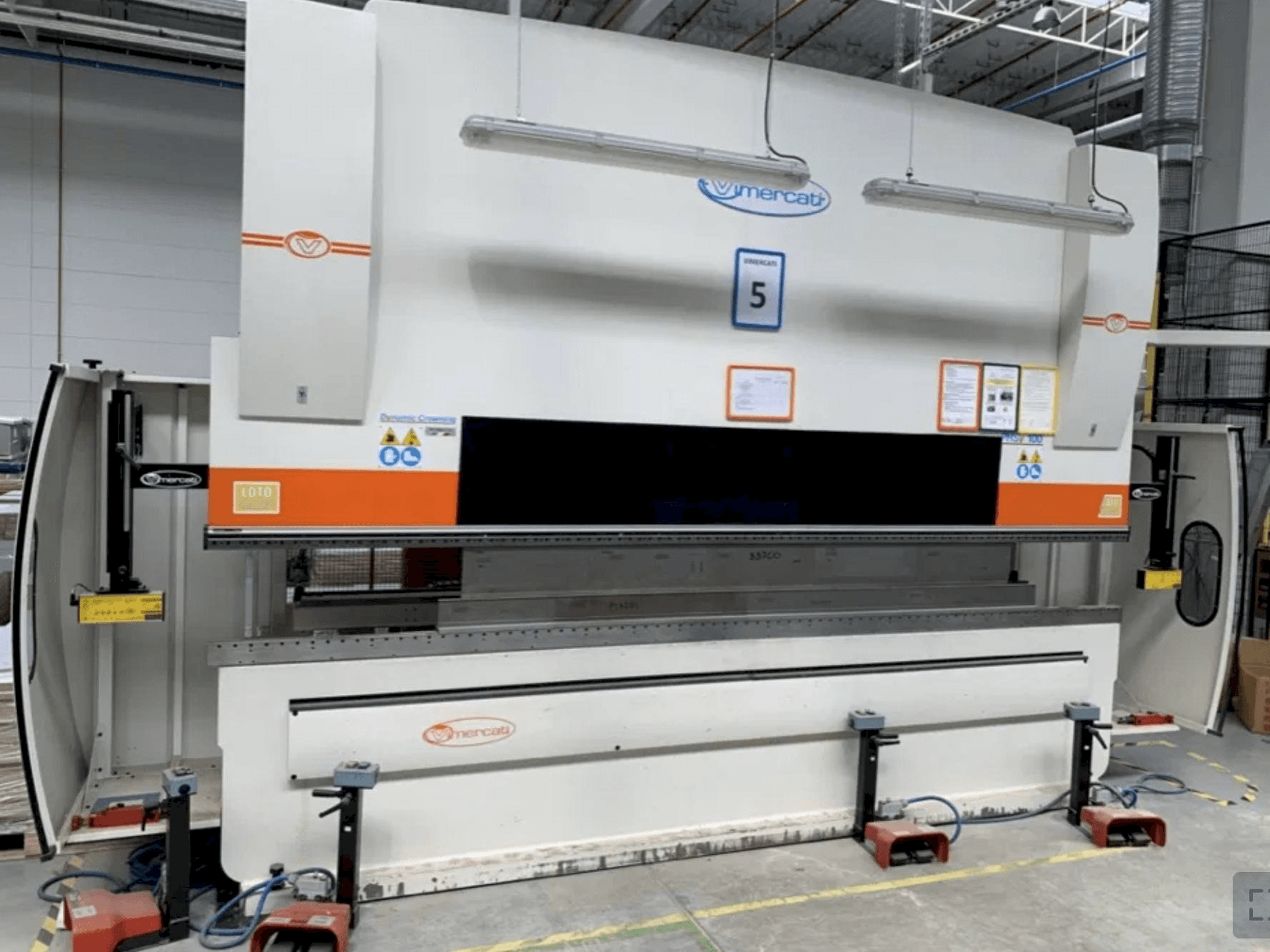 Masina Vimercati PHSY 100x4080 eestvaade