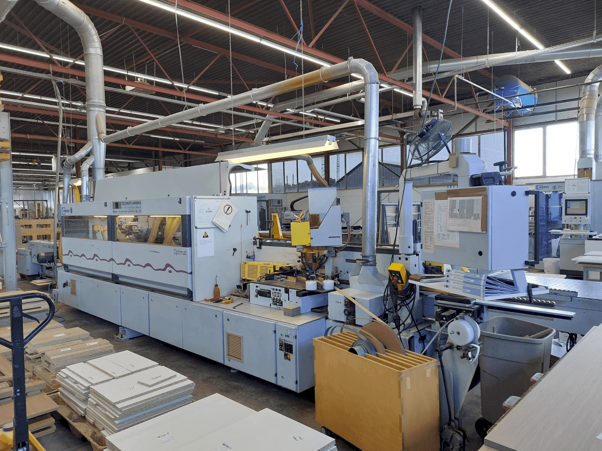 Masina HOMAG Optimat KL 78/A20/S2/Z eestvaade