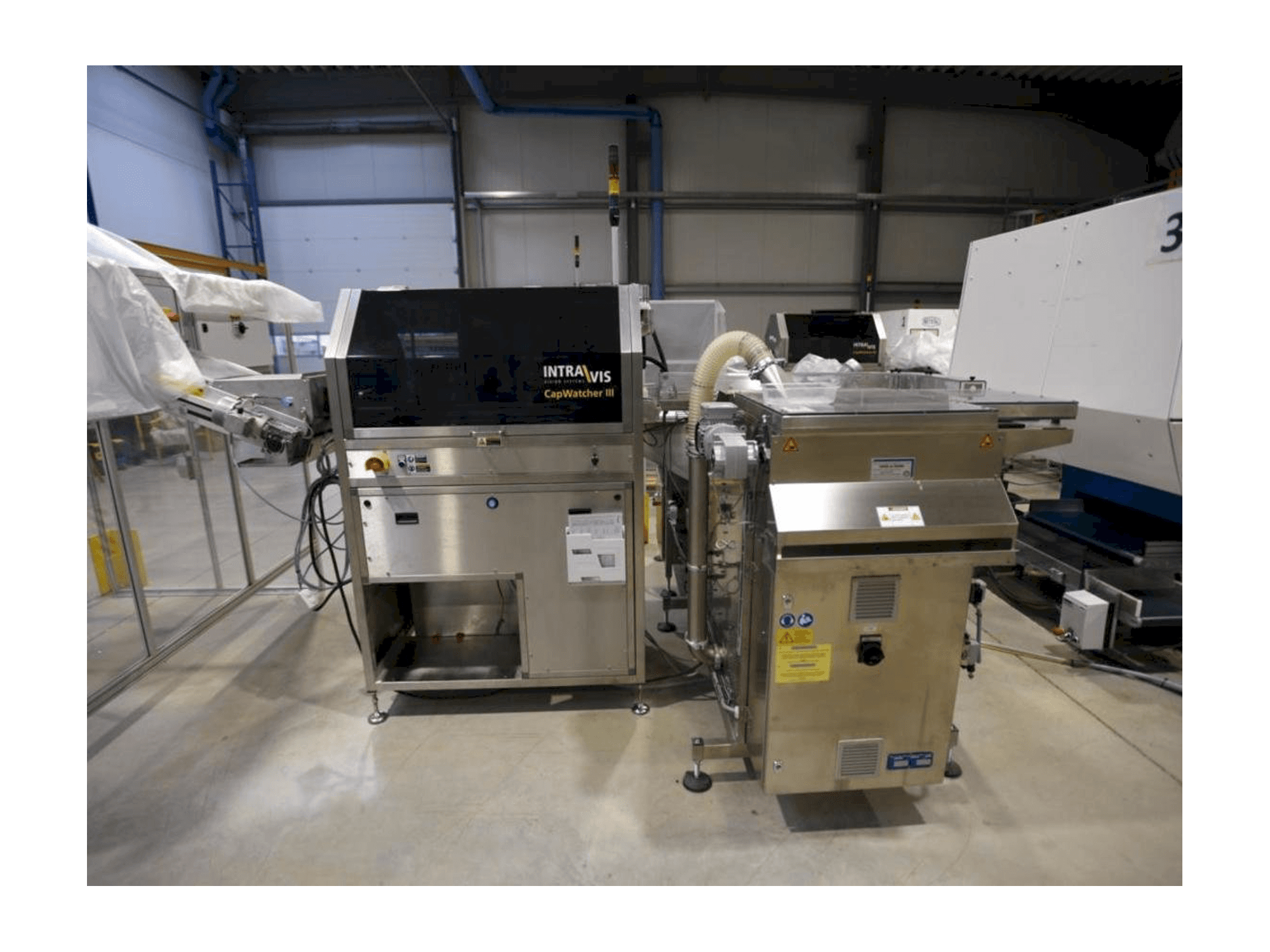 Masina INTRAVIS Capwatcher 6431 eestvaade