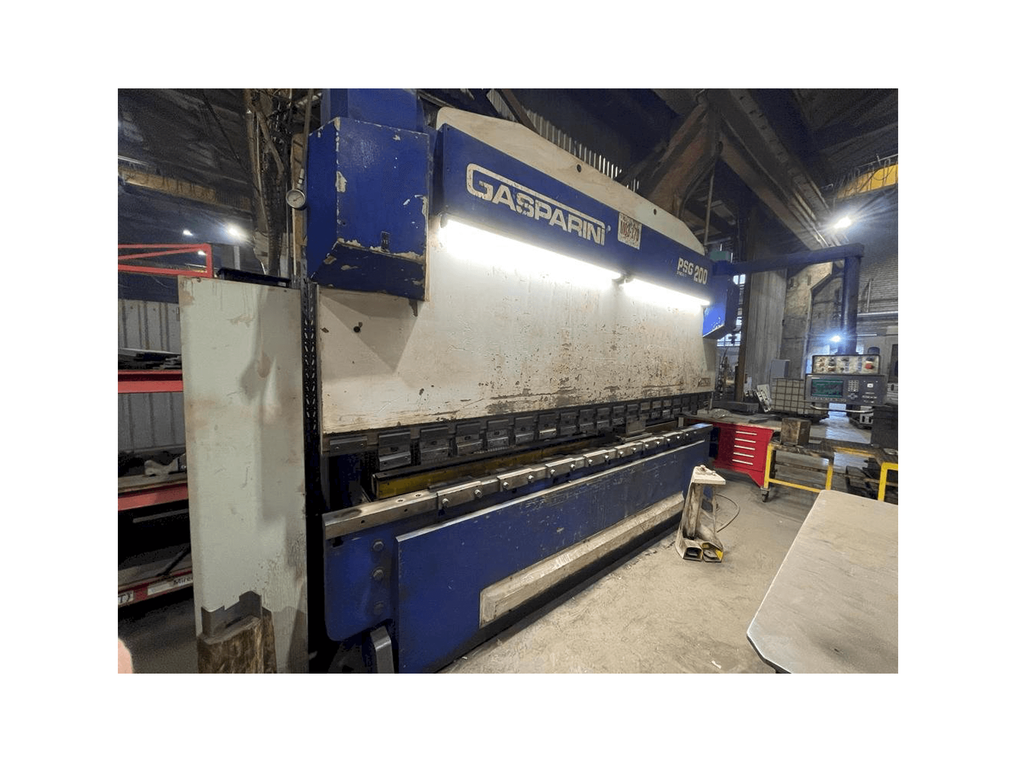 Masina GASPARINI PSG 200/4000 eestvaade