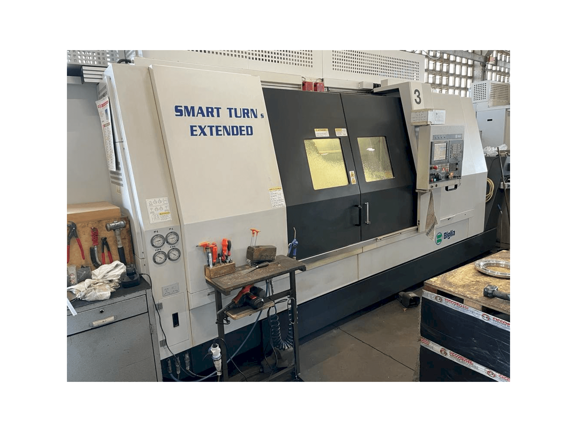 Masina Biglia Smart Turn S Extended eestvaade