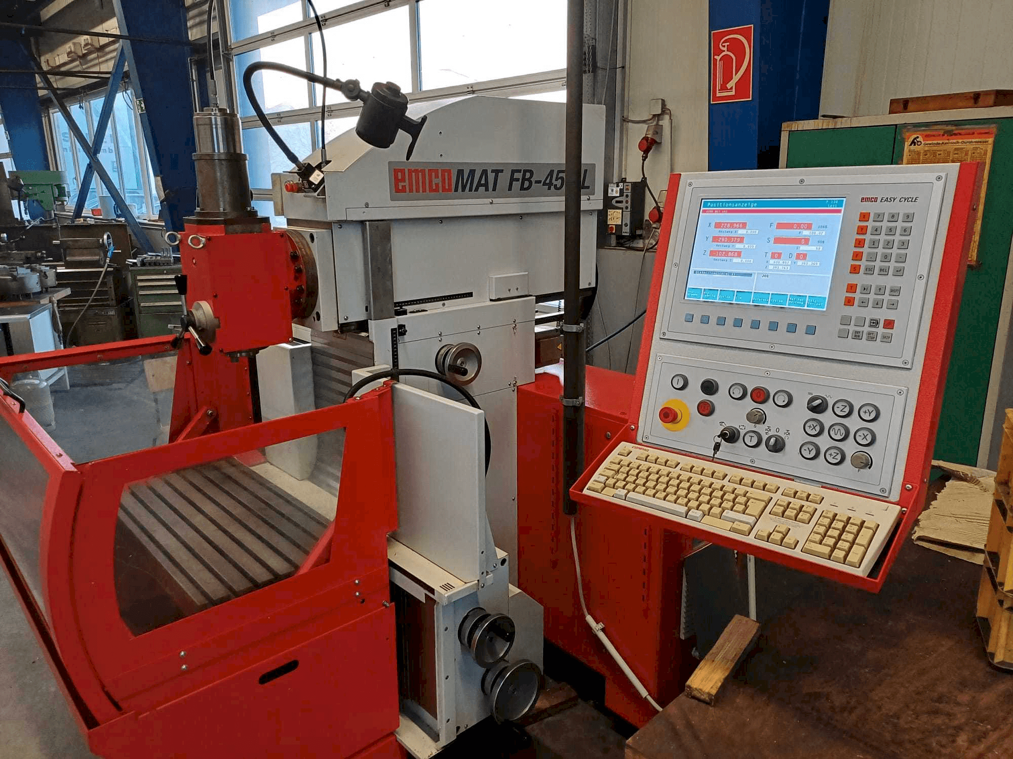 Masina EMCO EMCOMAT FB-450 eestvaade