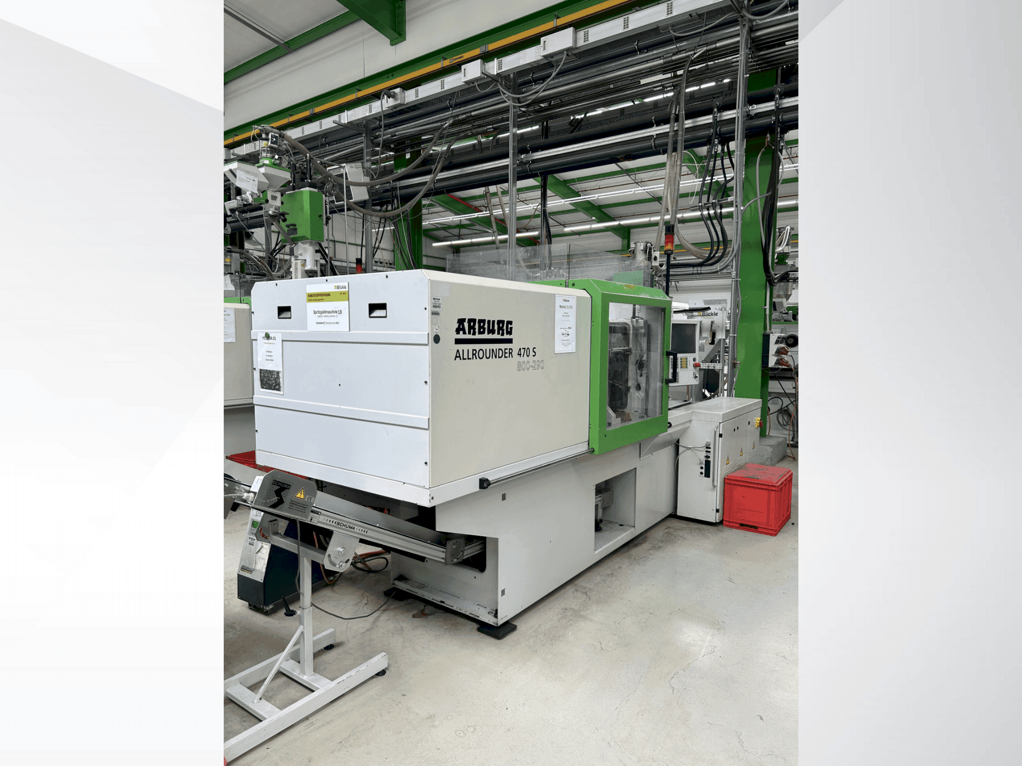 Masina Arburg 470 S / 800-290 eestvaade