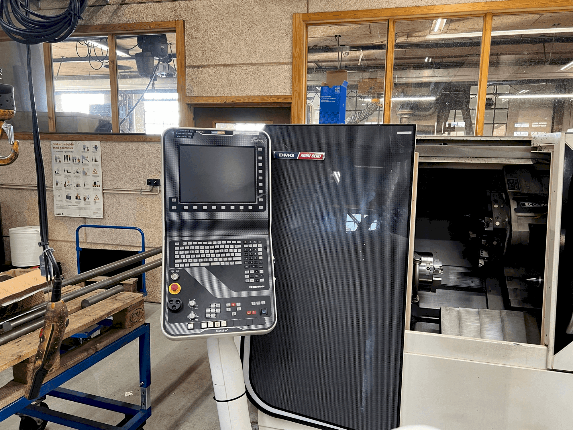 Masina DMG Mori Seiki CTX 310 ecoline eestvaade