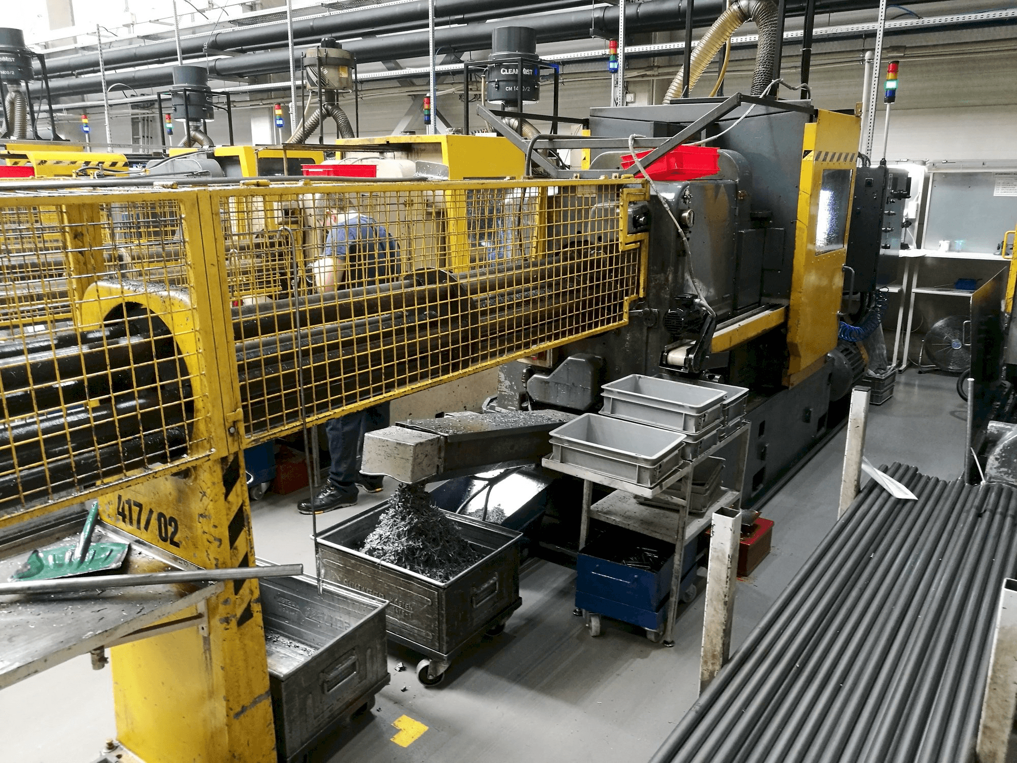 Masina Wickman 1 3/8"-6 eestvaade