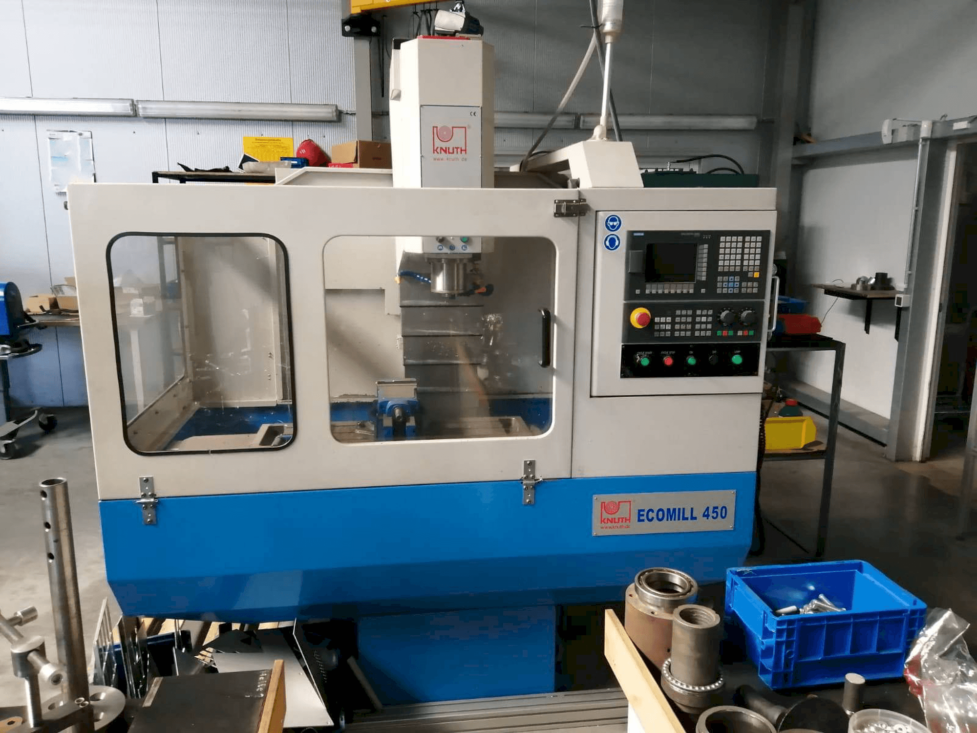 Masina KNUTH ECOMILL 450 eestvaade