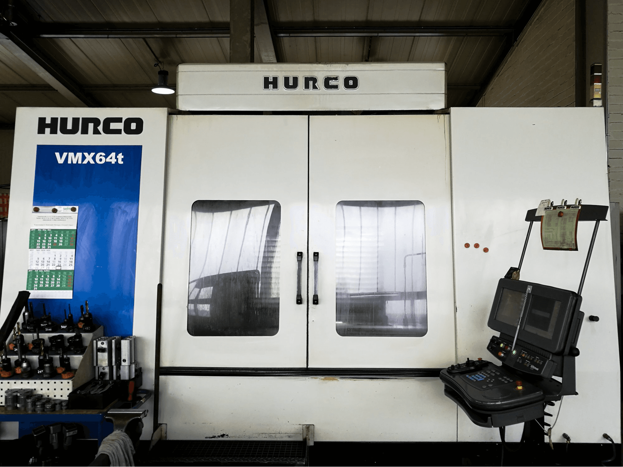 Masina Hurco VMX64/40T tööruum