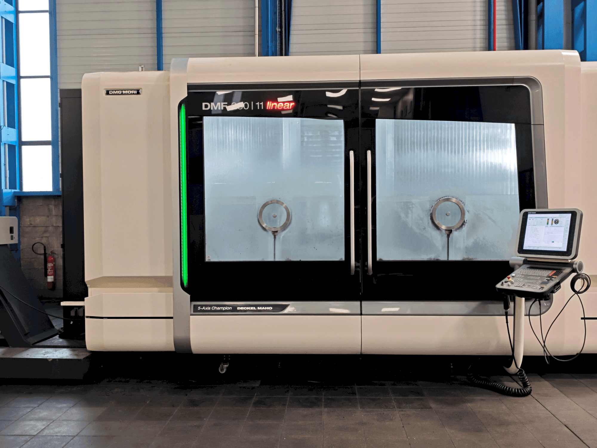 Masina DMG MORI DMF 260-11 Linear eestvaade
