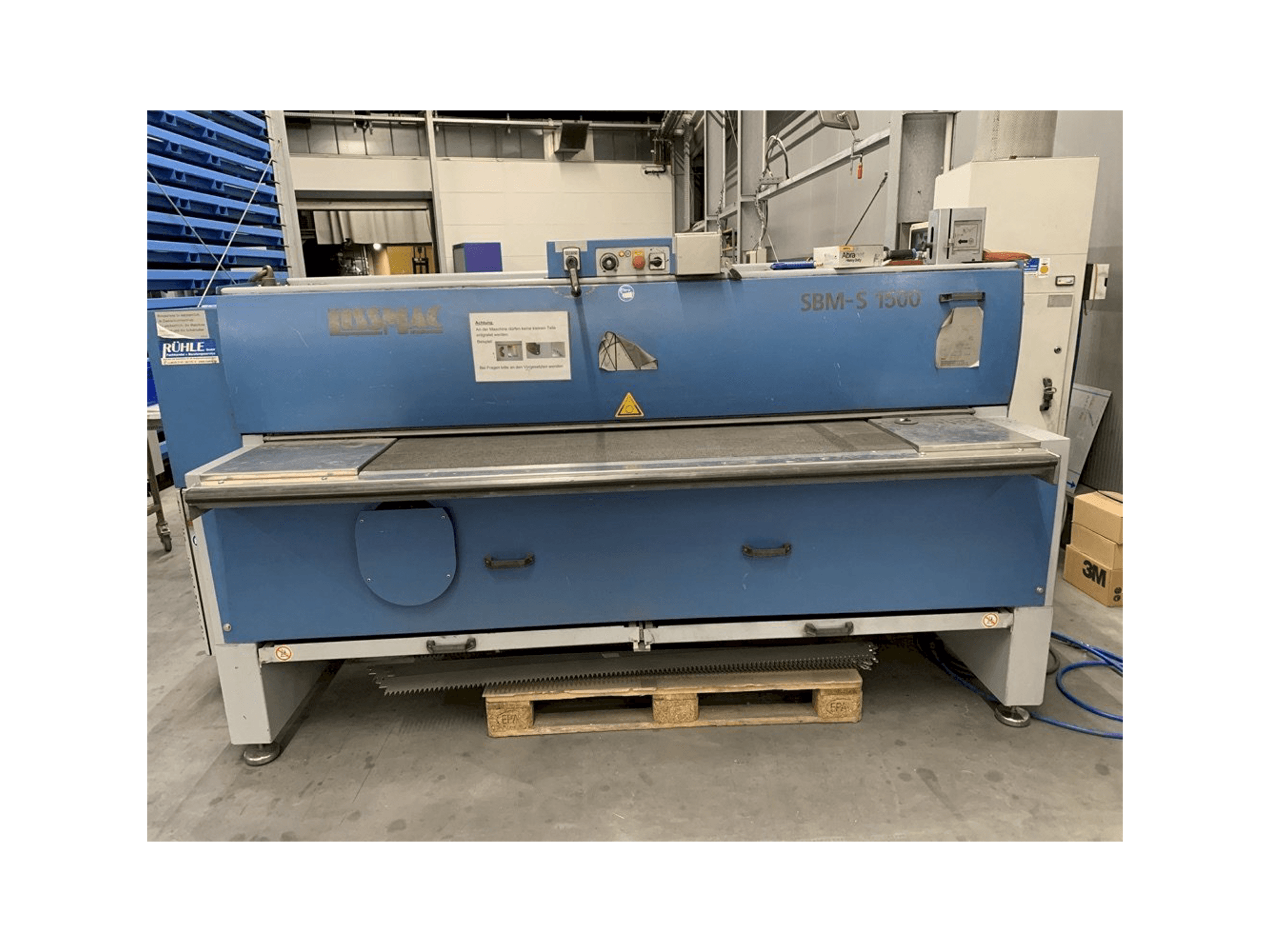 Masina LISSMAC SBM-S 1500 eestvaade
