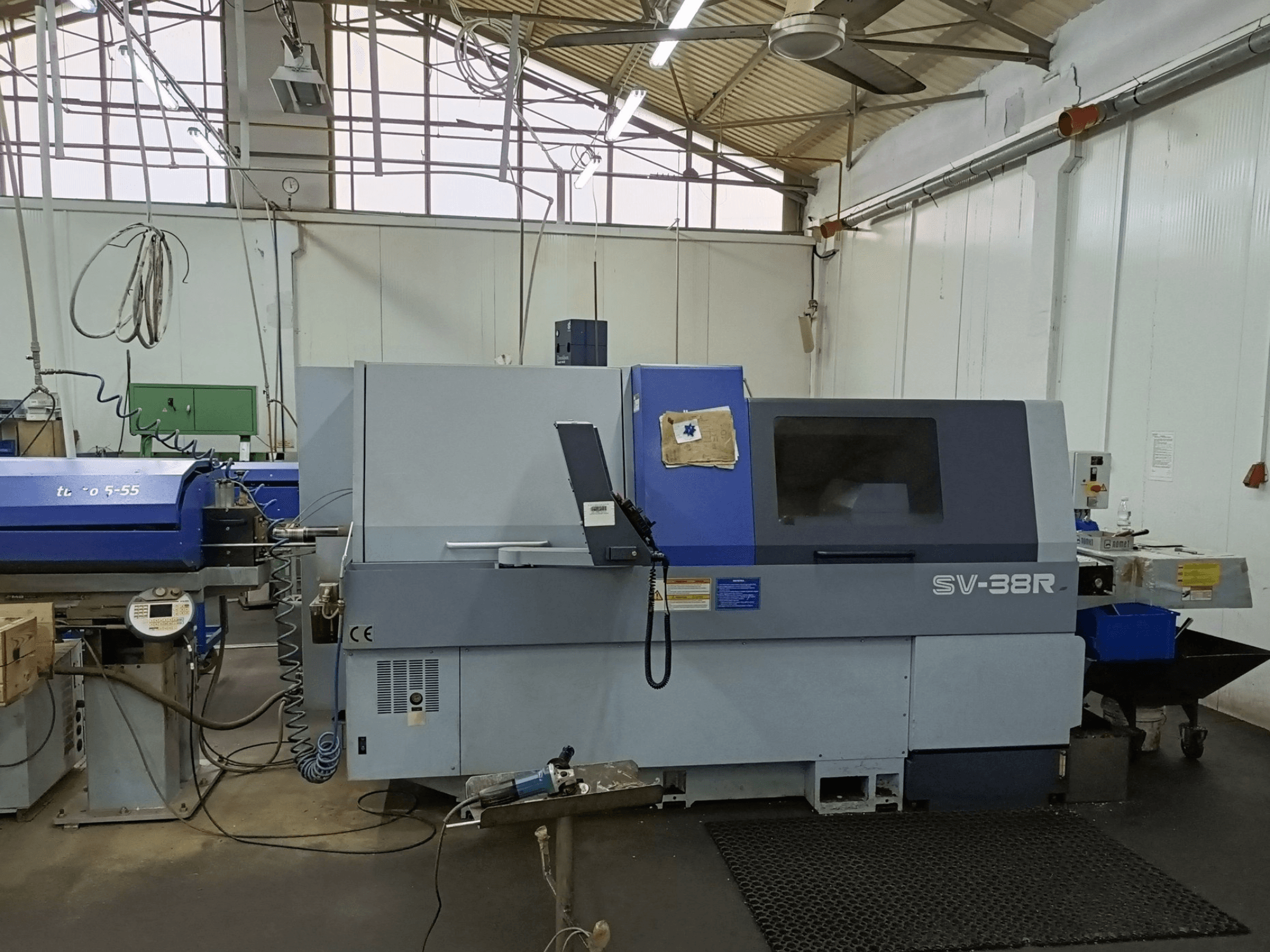 STAR MICRONICS SV-38R tüüpi B Šveitsi tüüpi treipink, esivaade, millel on näha juhtpaneel ja töötlemisala.