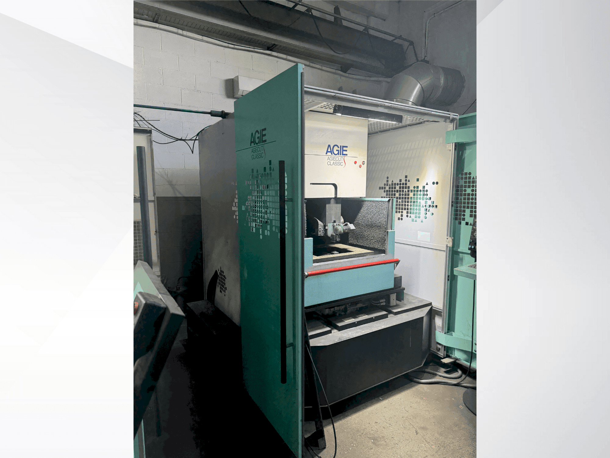 Masina AGIE Agiecut Classic S eestvaade