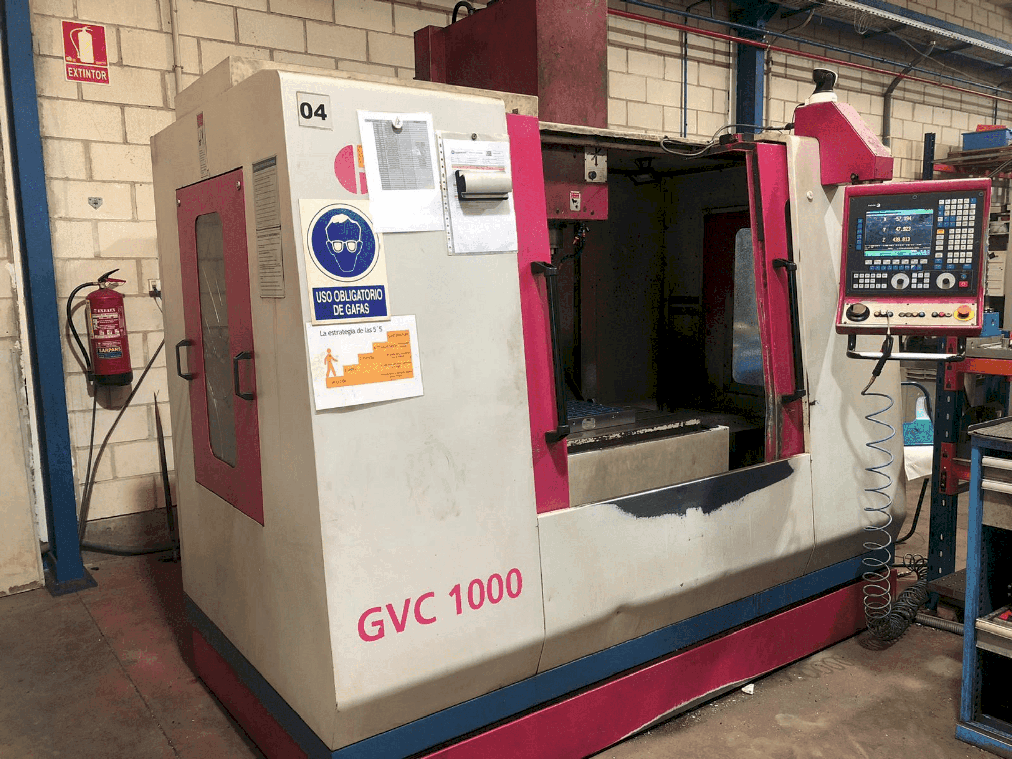 Masina LAGUN KONDIA GVC 1000 eestvaade