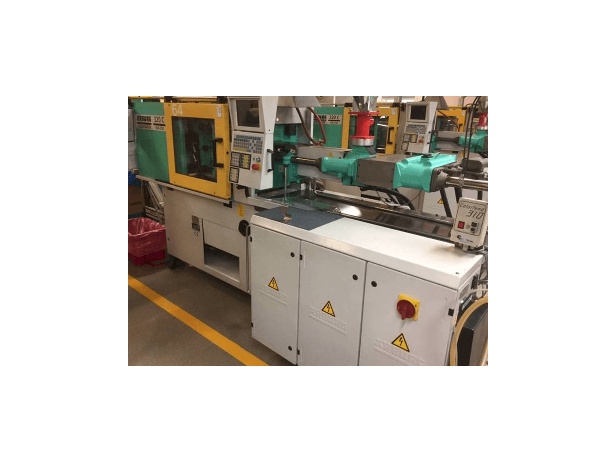 Masina Arburg 320 C 600-250 eestvaade