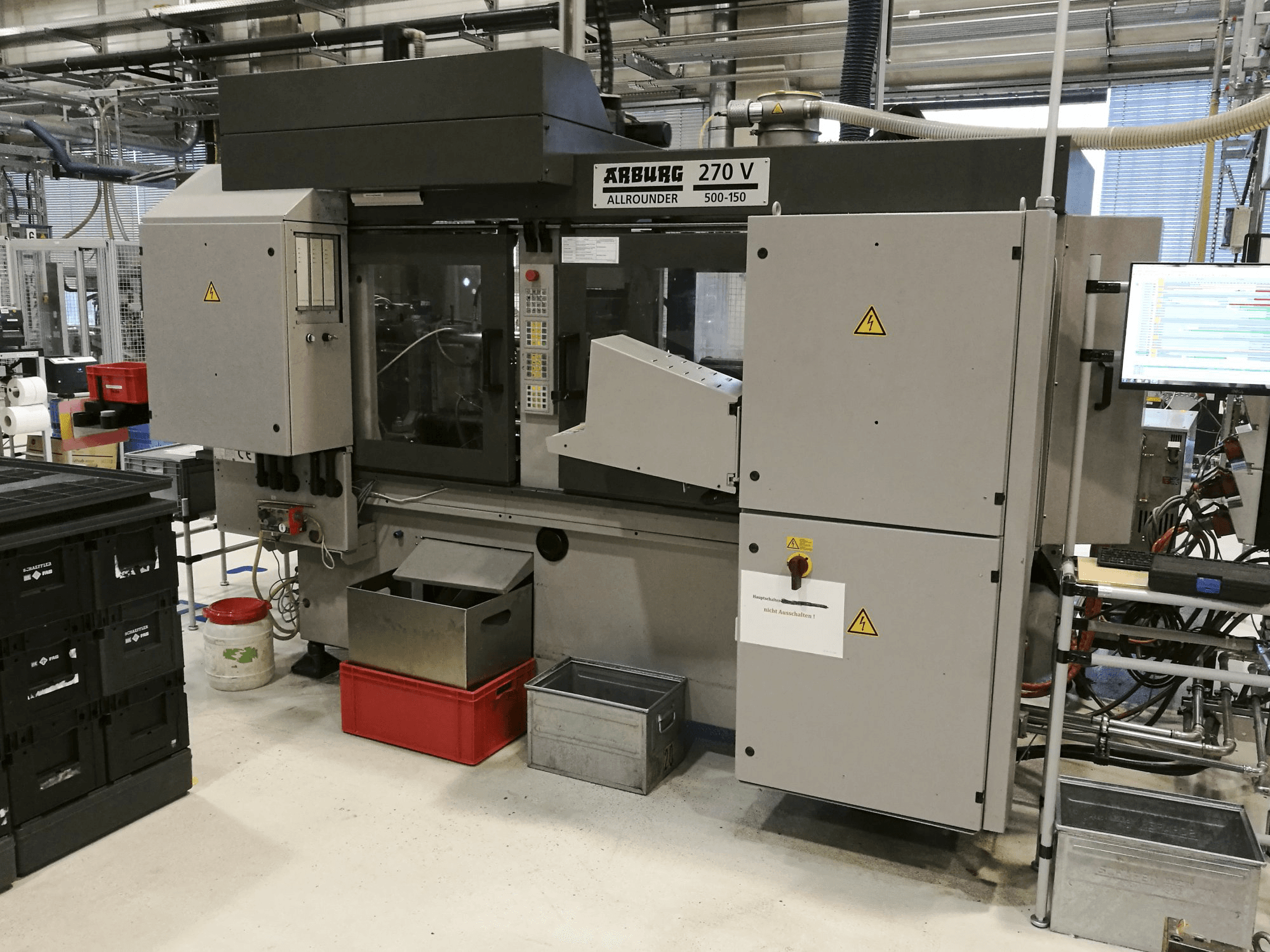 Masinavaade Arburg 270V 500-150 paremalt