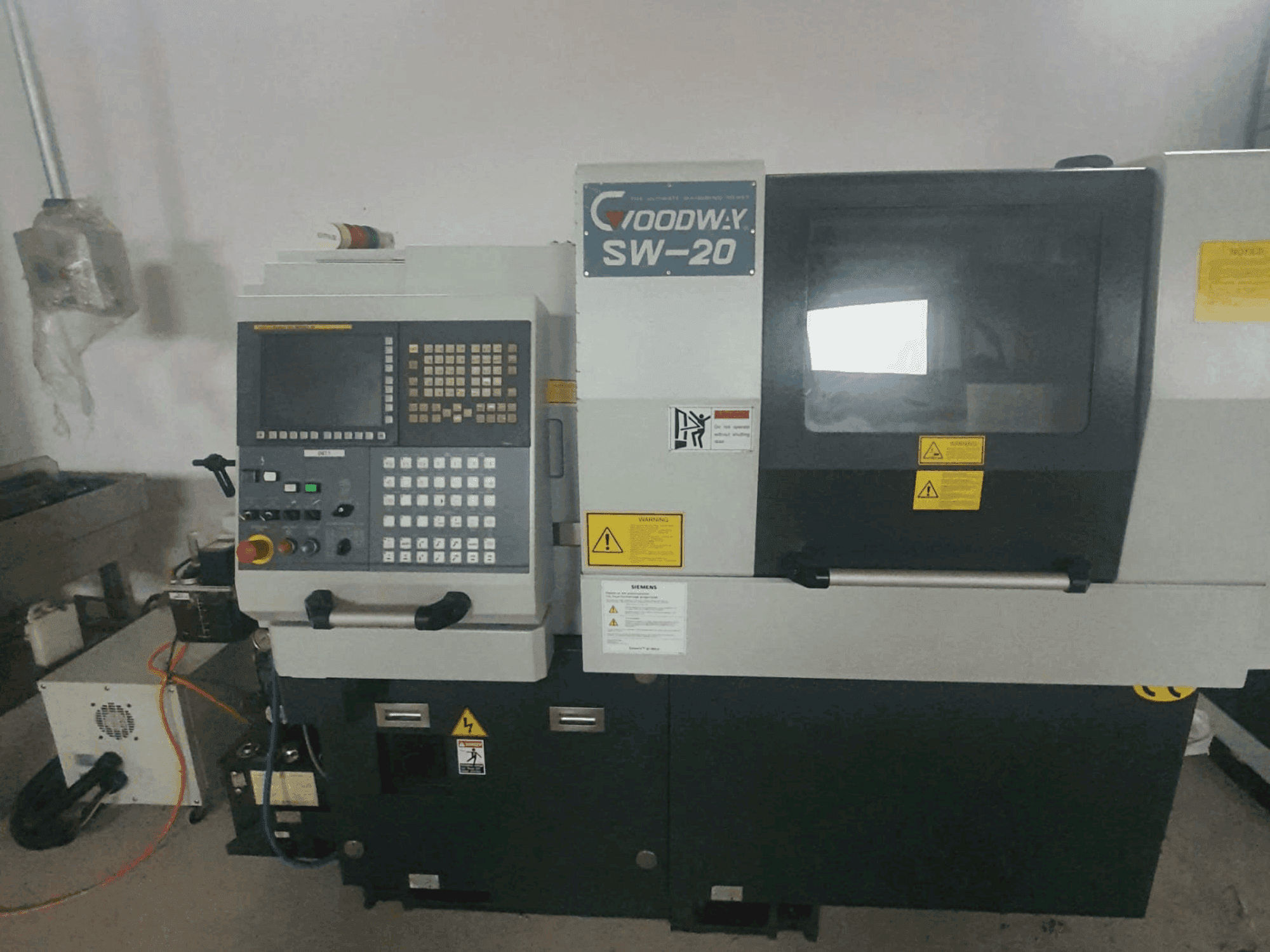 Masina Goodway SW-20 eestvaade