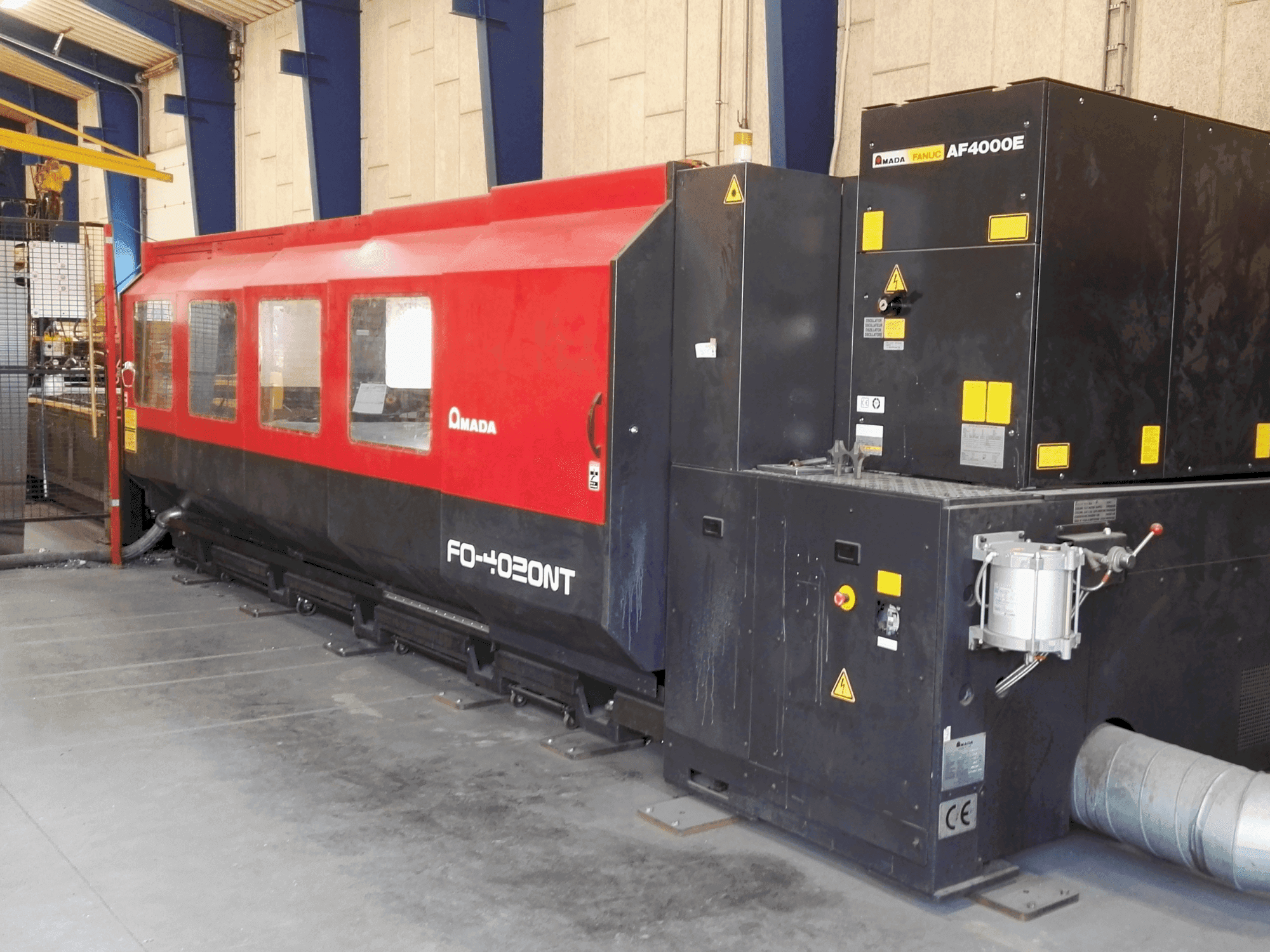 Masina AMADA FO-4020NT (2005) eestvaade