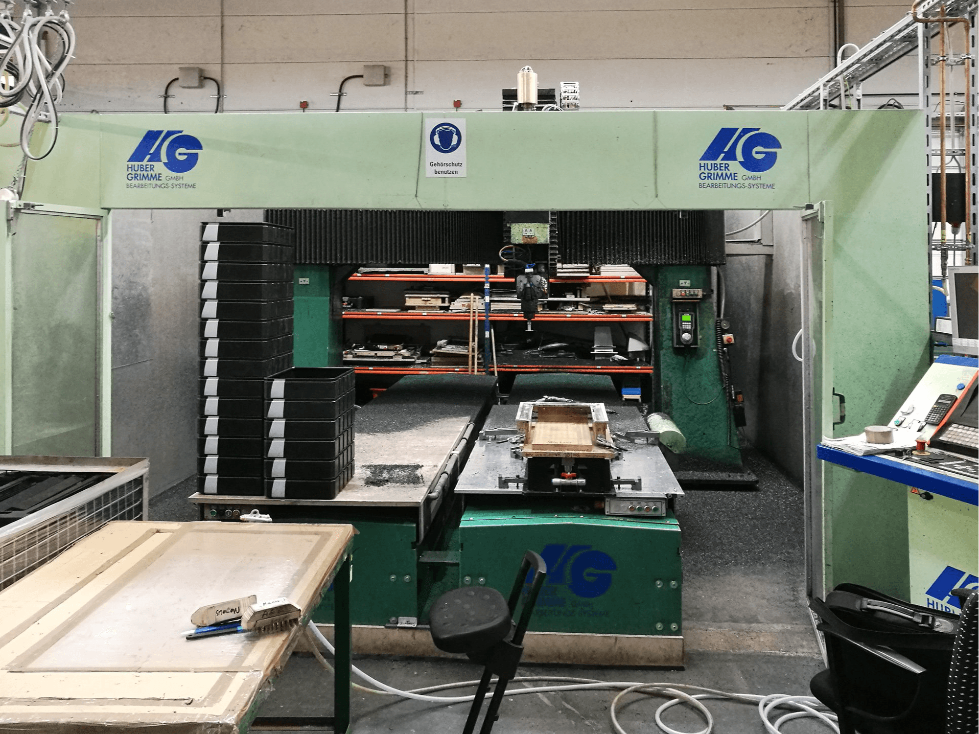 Masina Huber&Grimme HG3000T eestvaade