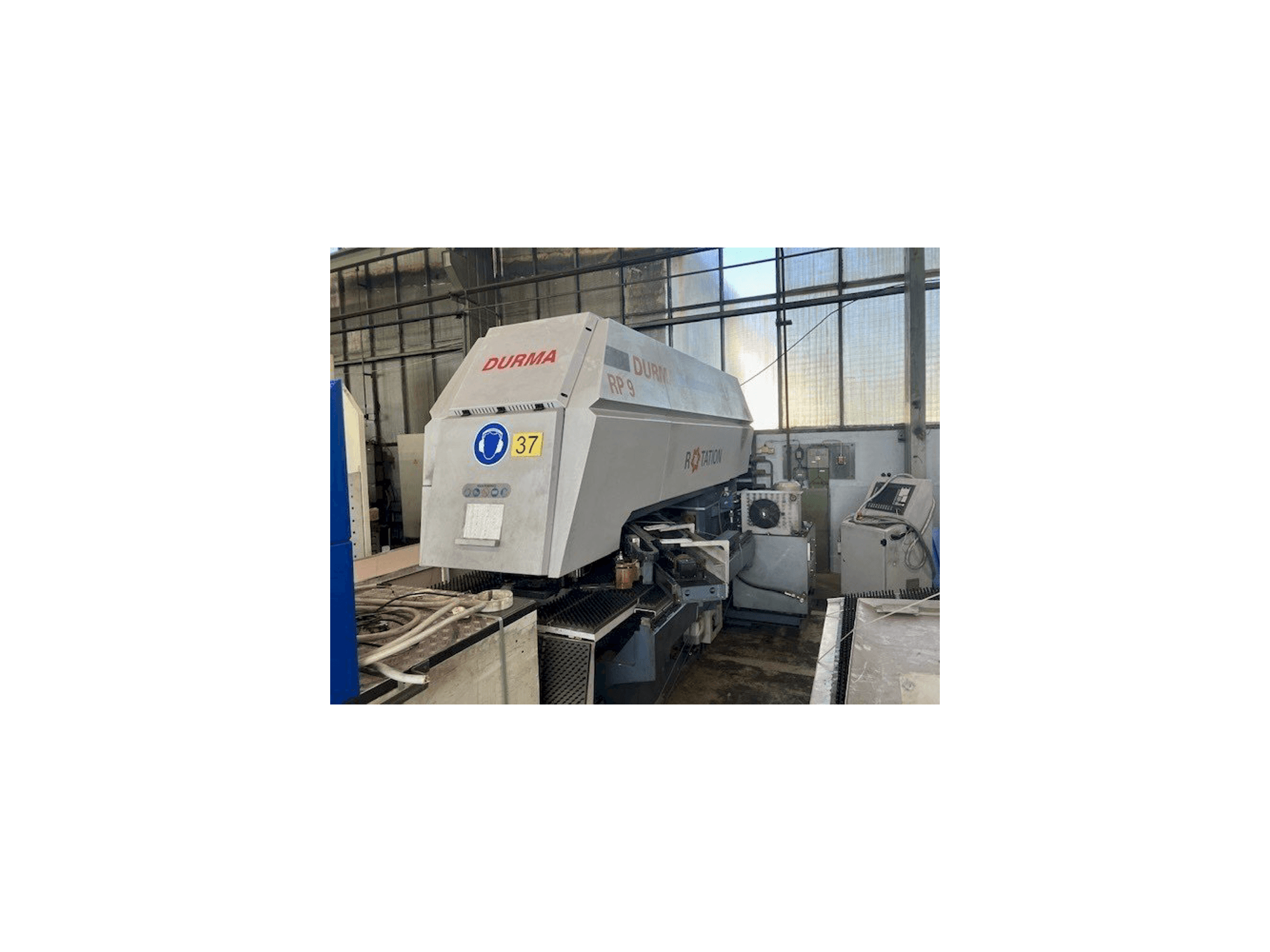 Masina Durma RP9 1250x20 eestvaade