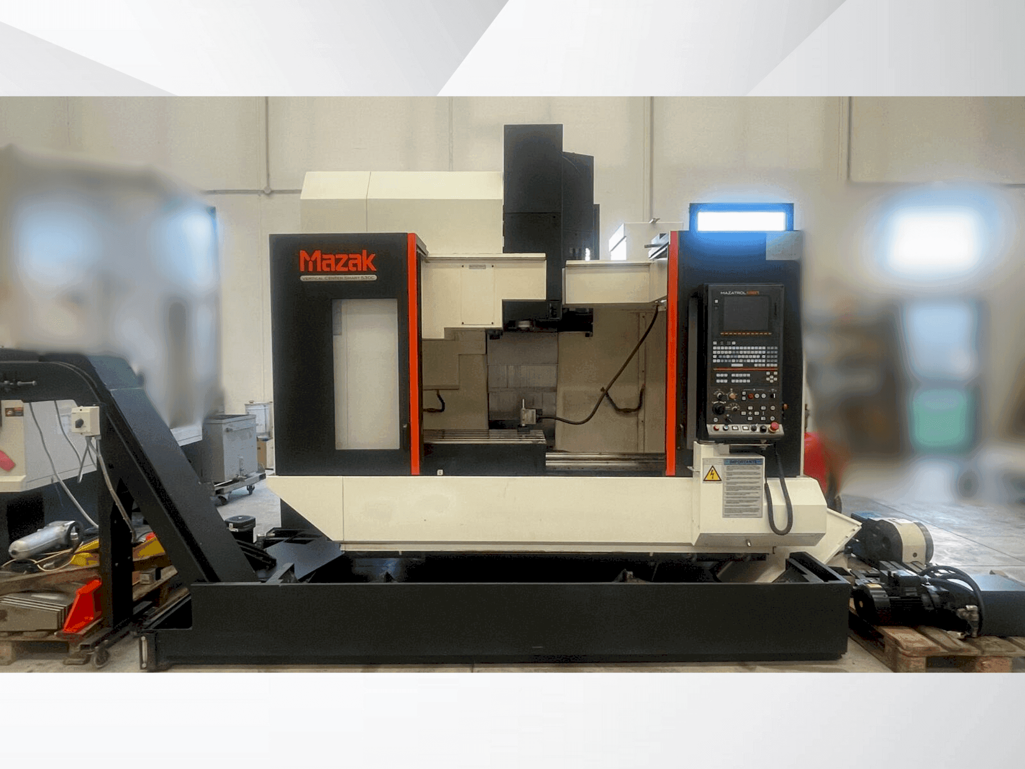 Masina Mazak VERTICAL CENTER SMART 530C eestvaade
