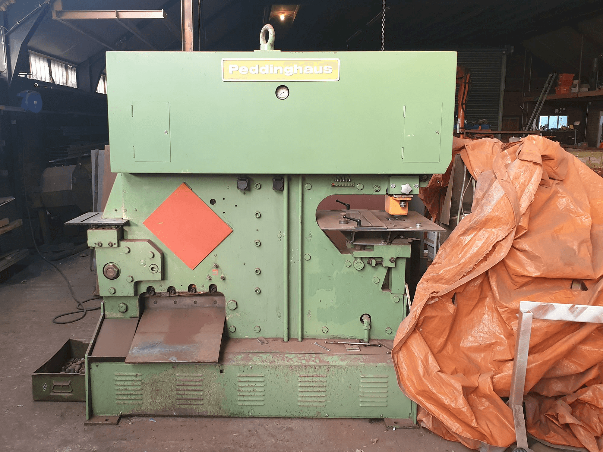 Masina Peddinghaus Peddimaster 110/170 eestvaade