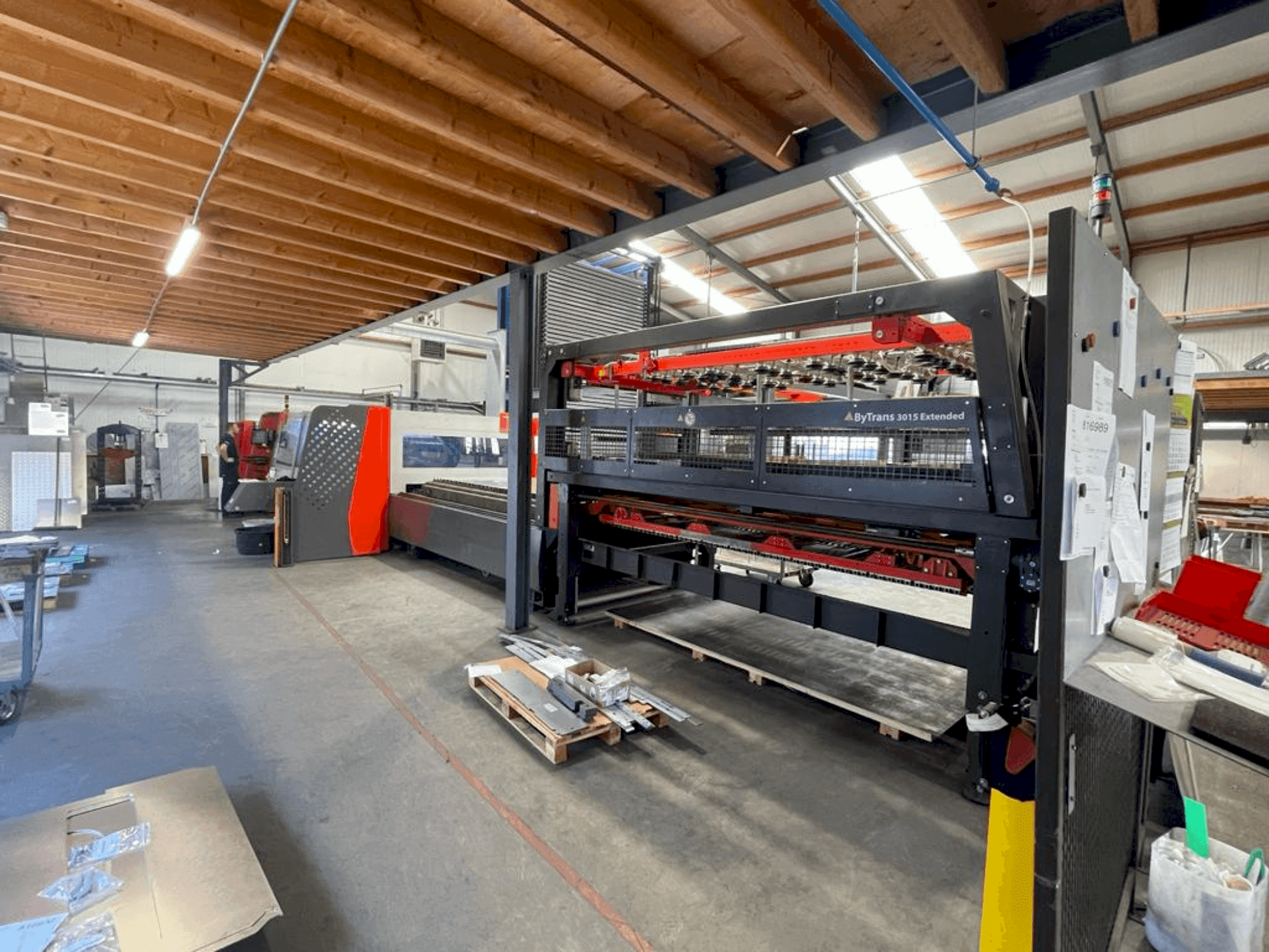 Masina Bystronic ByTrans 3015 Extended eestvaade