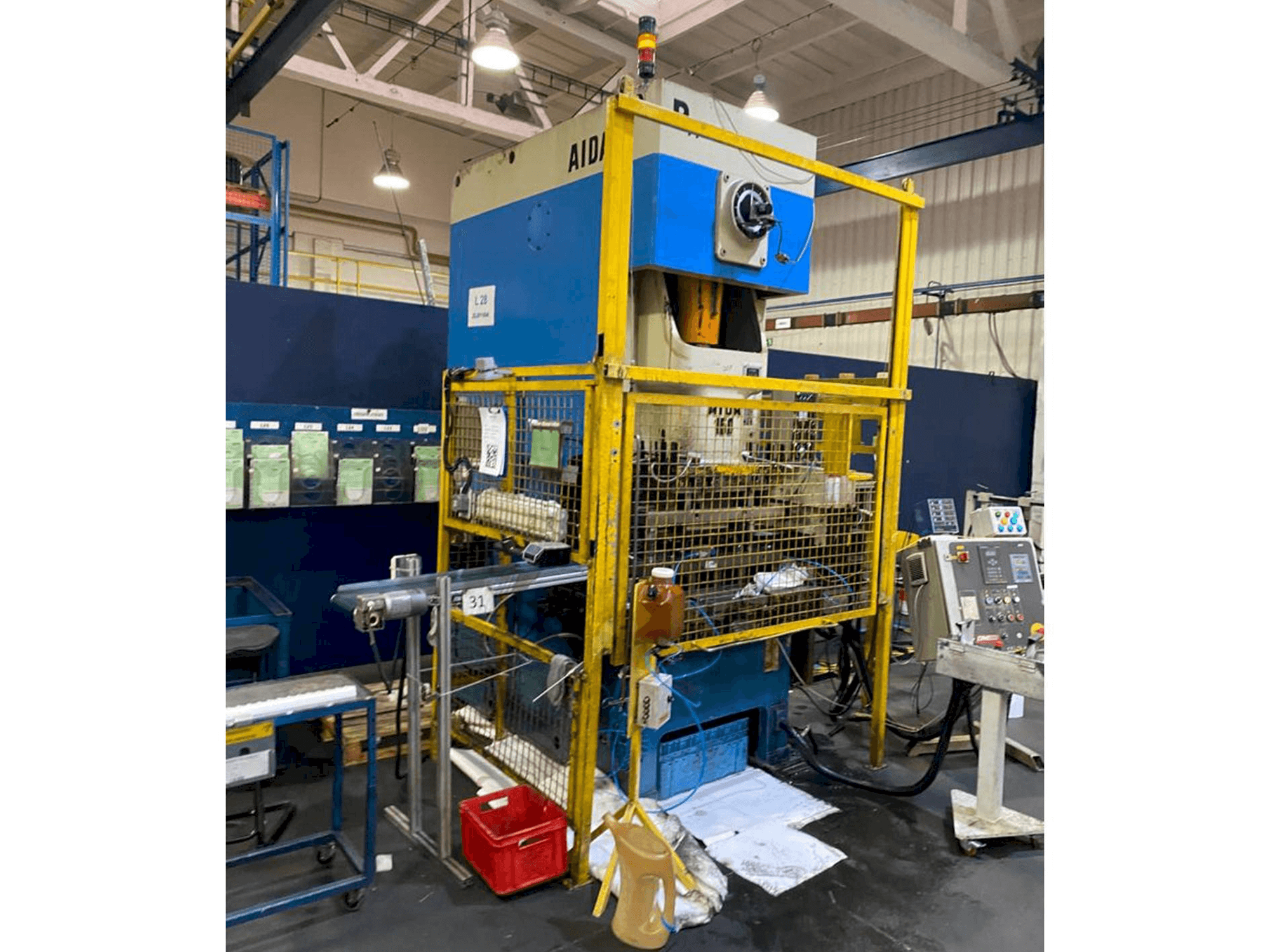 Masina AIDA NC 1-150 eestvaade